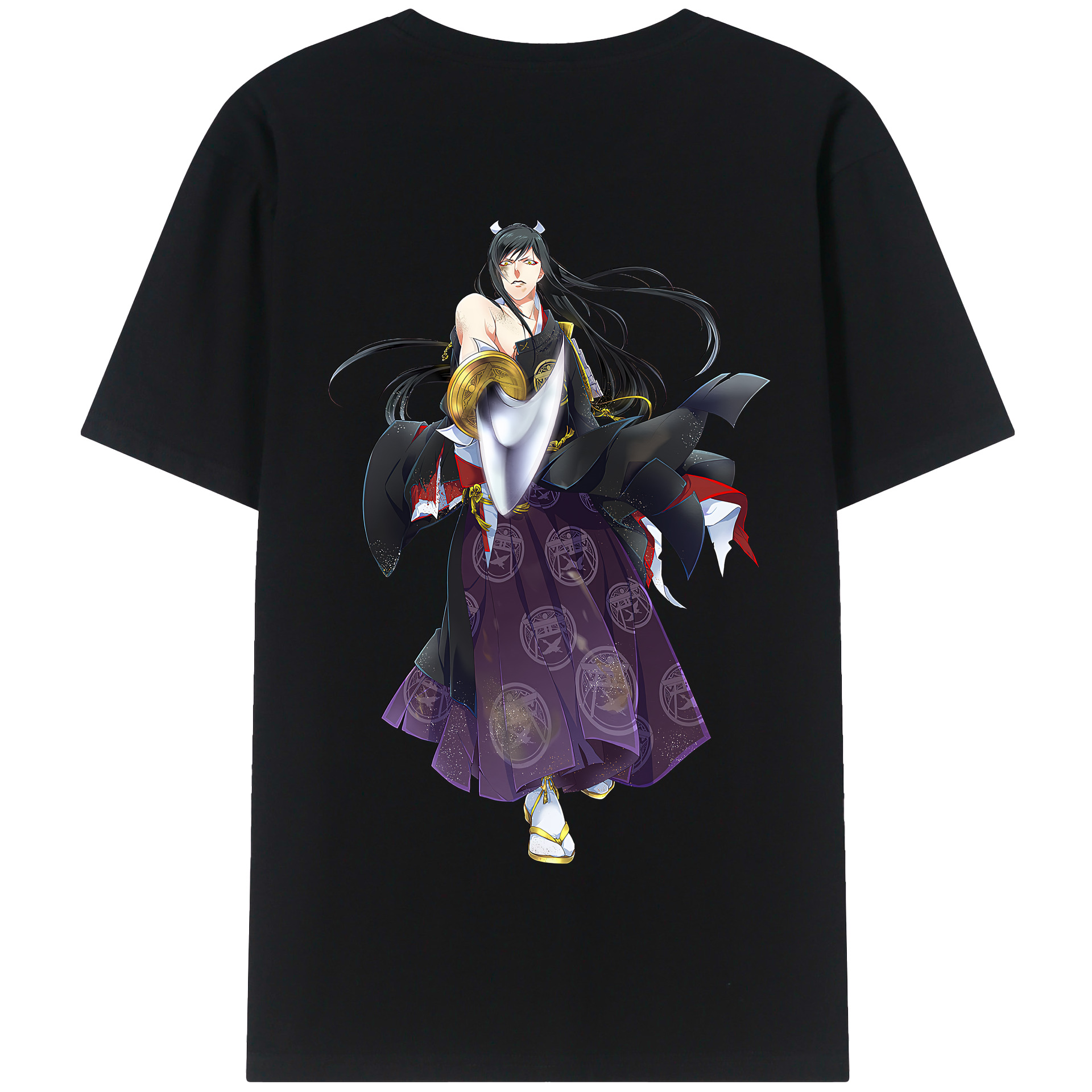 （画像用） 刀剣乱舞 Touken Ranbu 綿100％半袖Tシャツ（背面プリント）