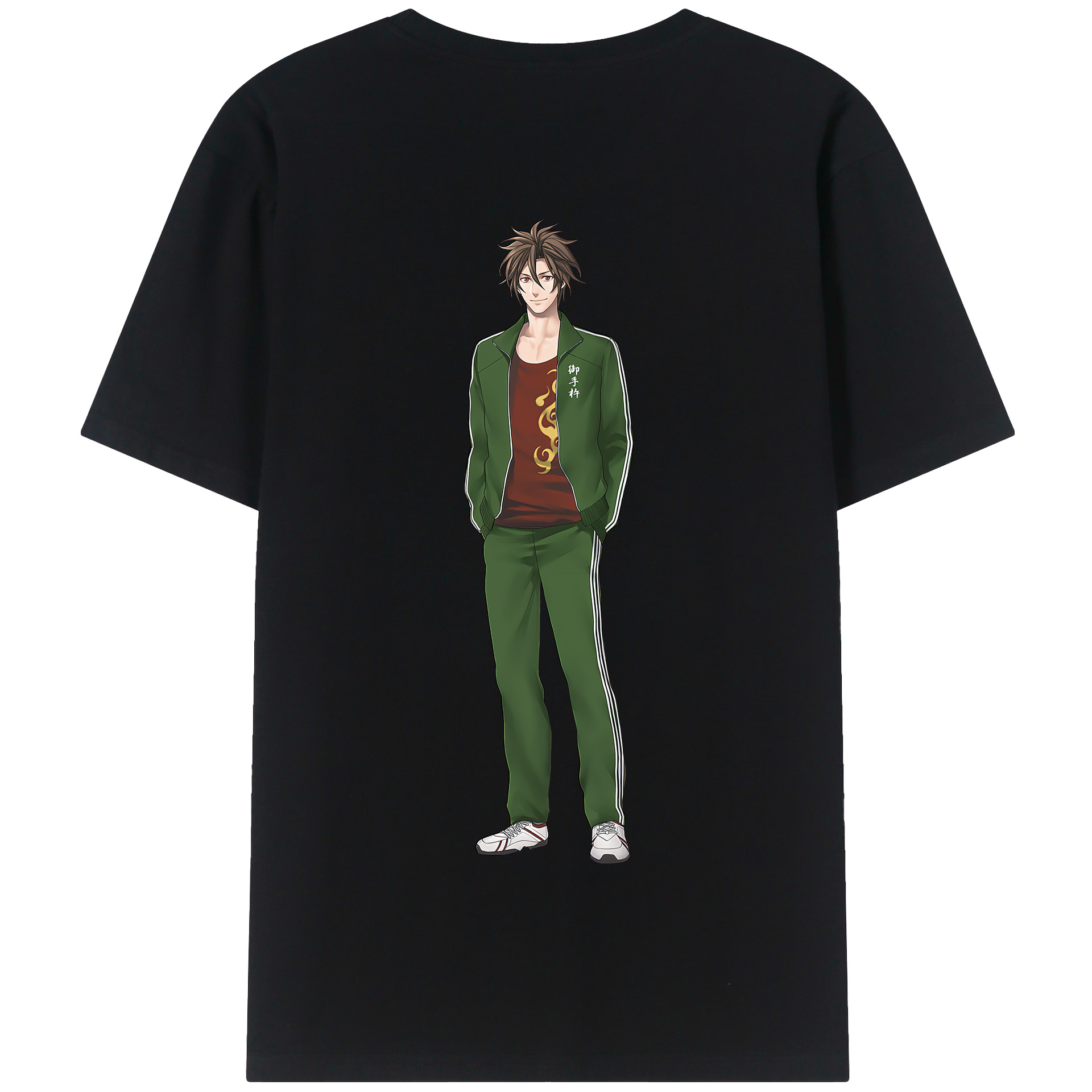 （画像用） 刀剣乱舞 Touken Ranbu 綿100％半袖Tシャツ（背面プリント）