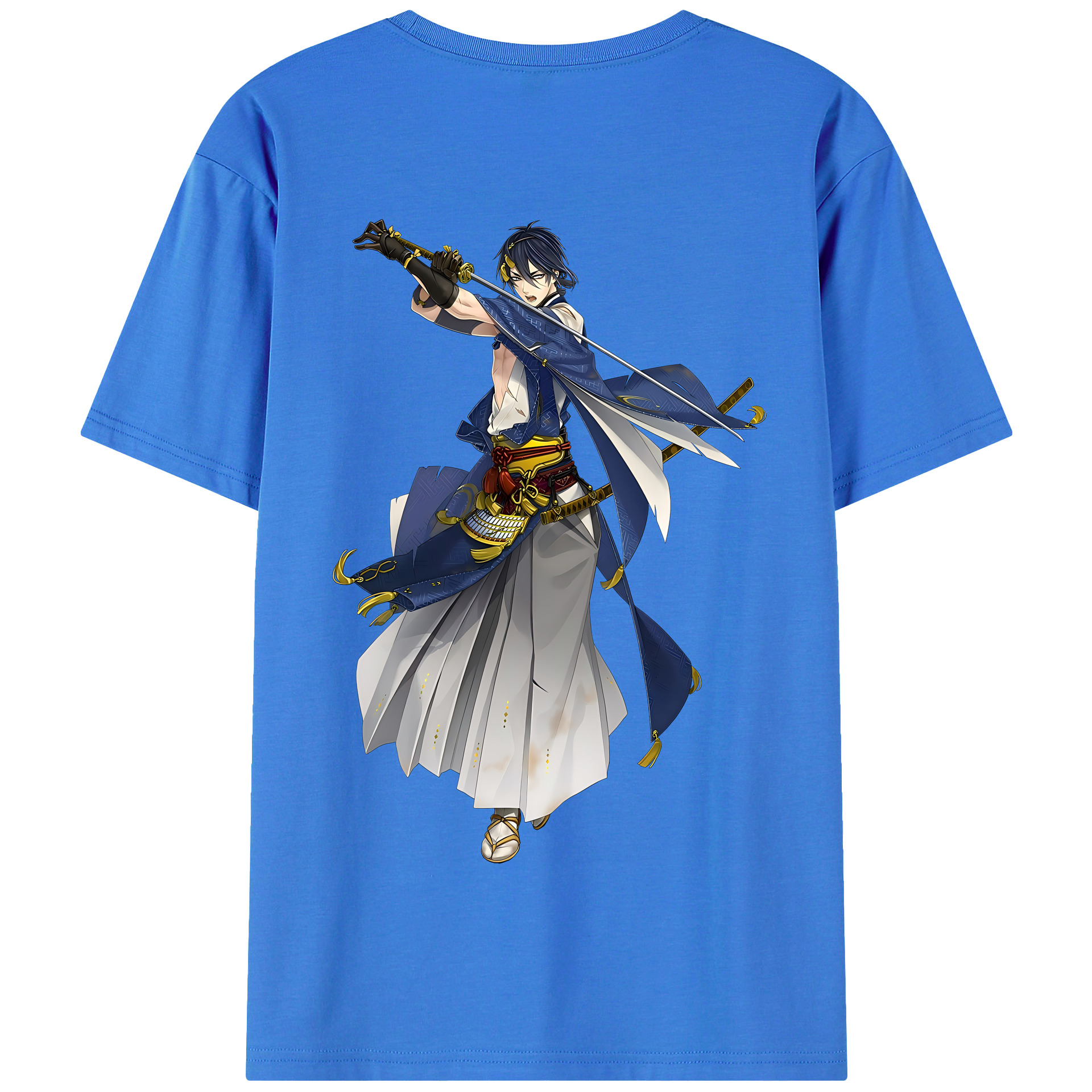 （画像用） 刀剣乱舞 Touken Ranbu 綿100％半袖Tシャツ（背面プリント）