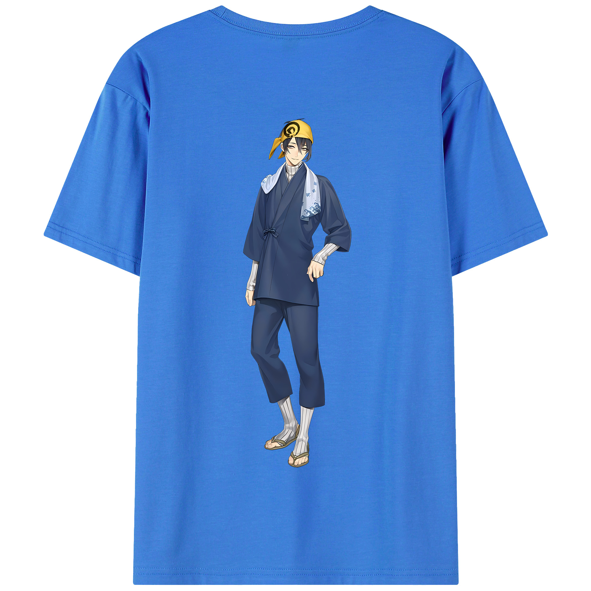 （画像用） 刀剣乱舞 Touken Ranbu 綿100％半袖Tシャツ（背面プリント）