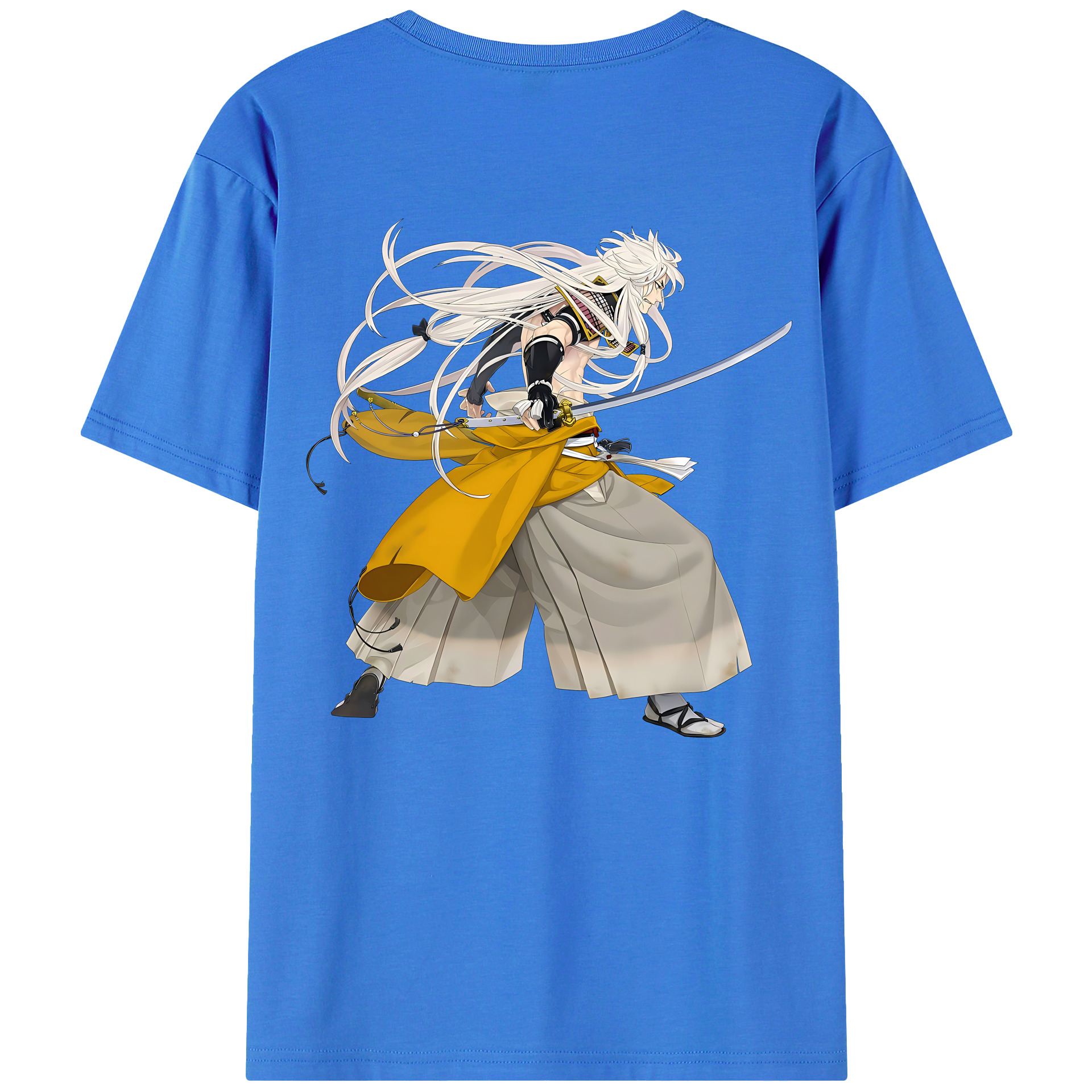 （画像用） 刀剣乱舞 Touken Ranbu 綿100％半袖Tシャツ（背面プリント）