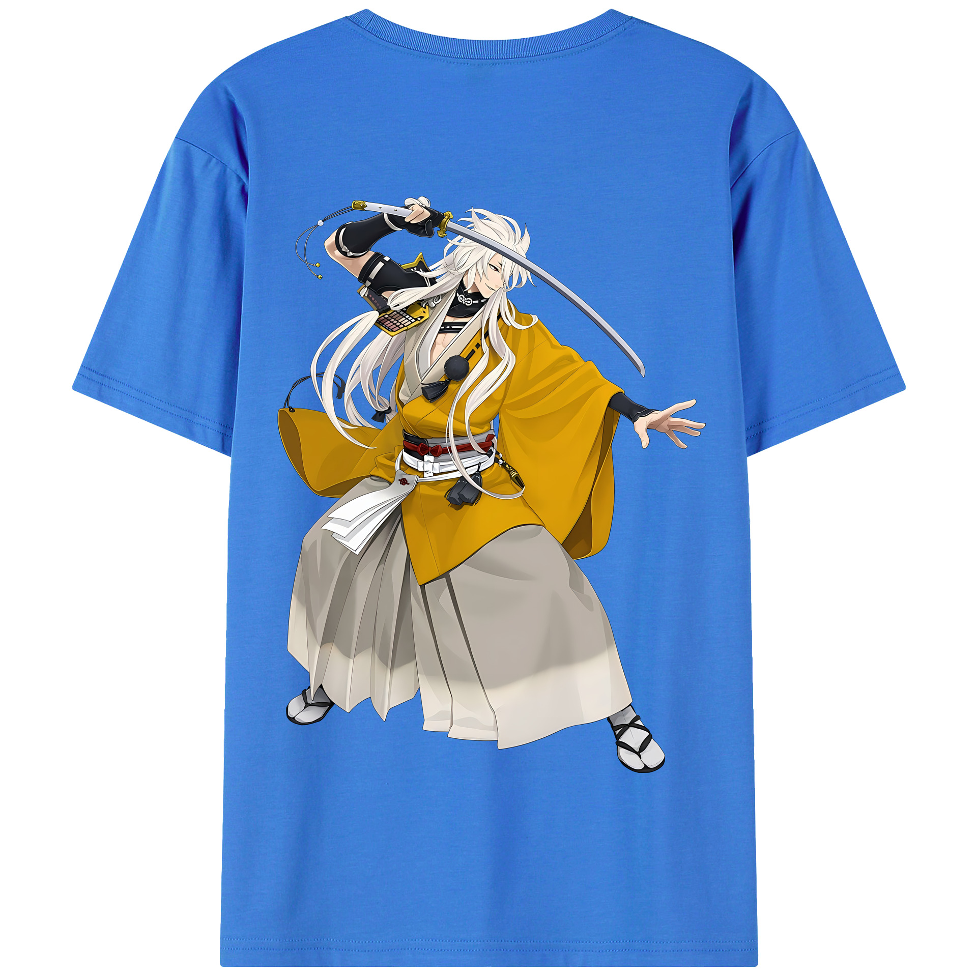 （画像用） 刀剣乱舞 Touken Ranbu 綿100％半袖Tシャツ（背面プリント）