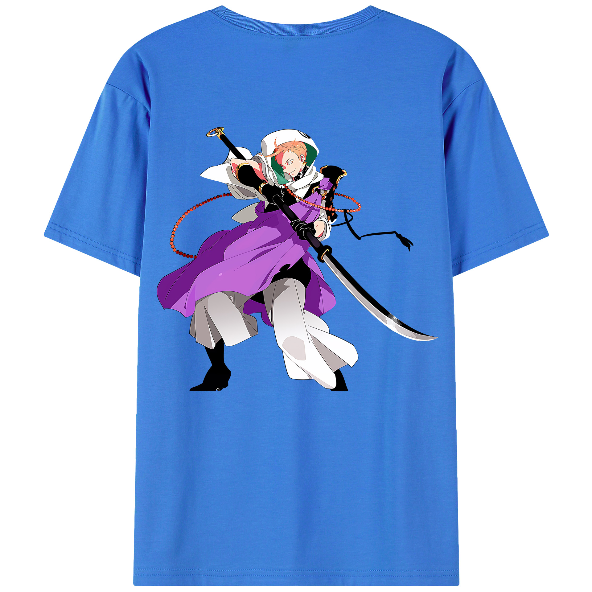 （画像用） 刀剣乱舞 Touken Ranbu 綿100％半袖Tシャツ（背面プリント）