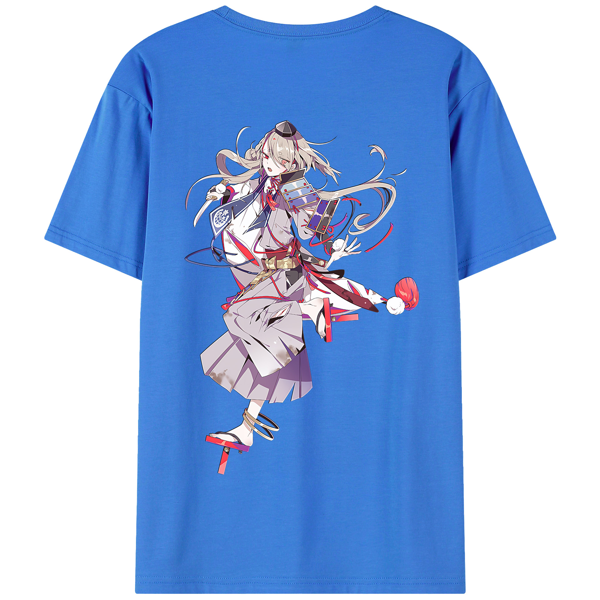 （画像用） 刀剣乱舞 Touken Ranbu 綿100％半袖Tシャツ（背面プリント）