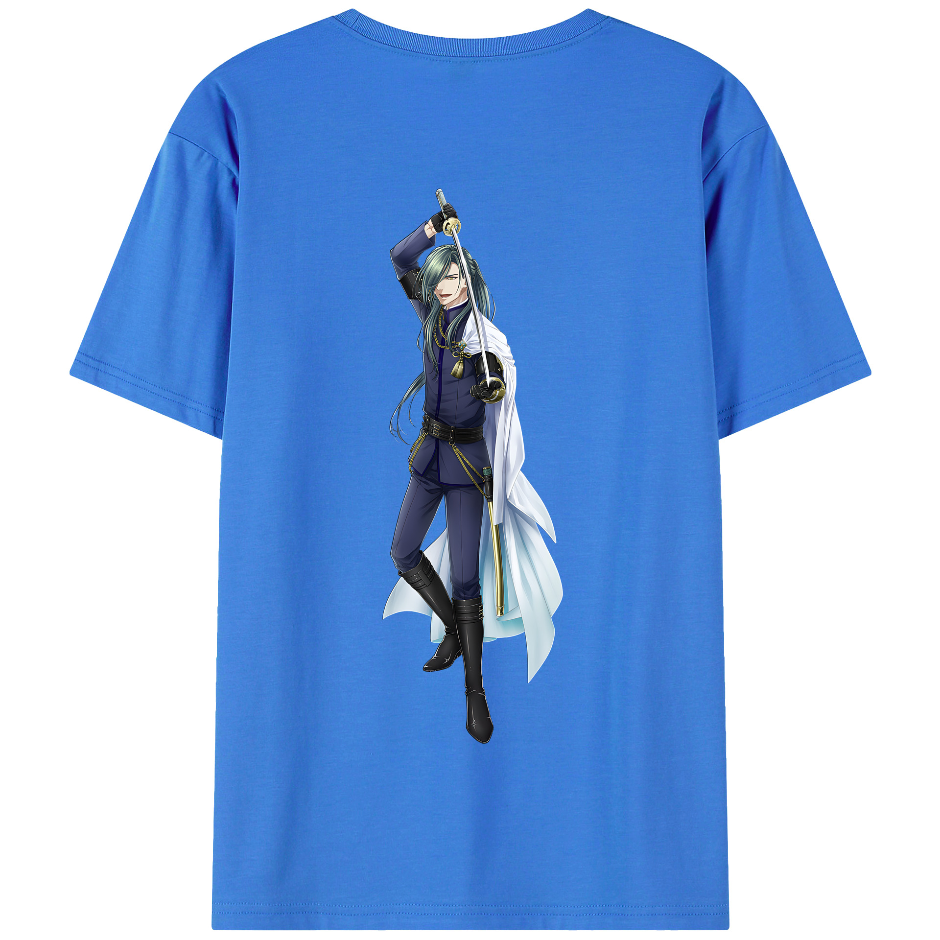 （画像用） 刀剣乱舞 Touken Ranbu 綿100％半袖Tシャツ（背面プリント）
