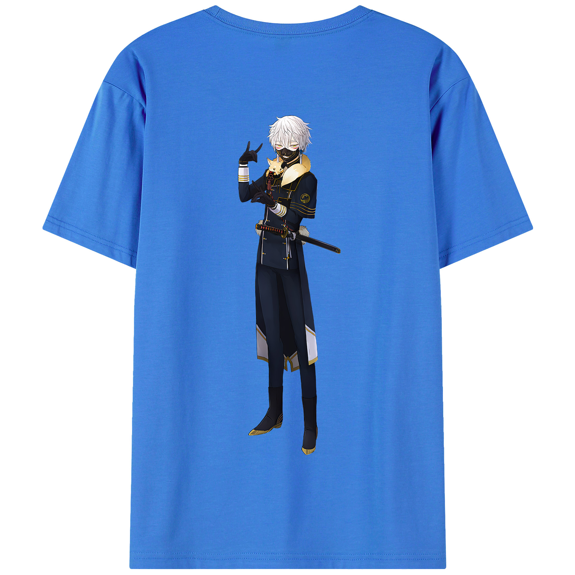 （画像用） 刀剣乱舞 Touken Ranbu 綿100％半袖Tシャツ（背面プリント）