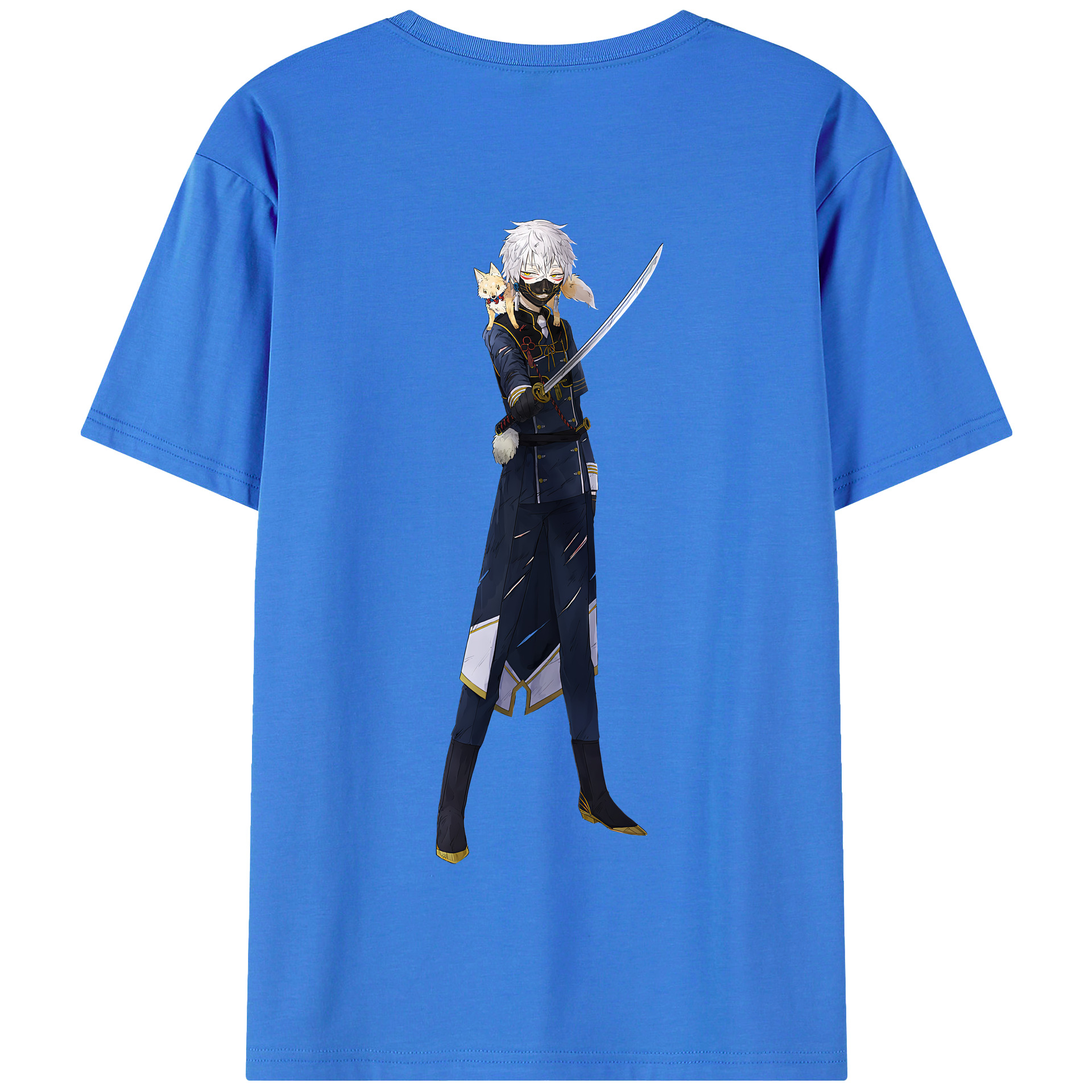 （画像用） 刀剣乱舞 Touken Ranbu 綿100％半袖Tシャツ（背面プリント）