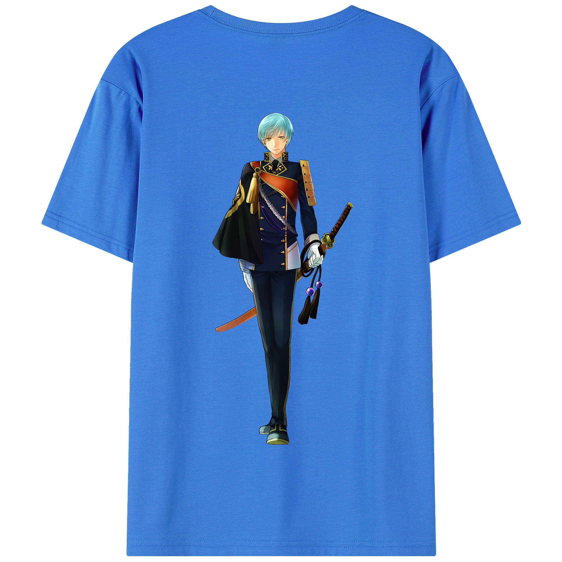 （画像用） 刀剣乱舞 Touken Ranbu 綿100％半袖Tシャツ（背面プリント）