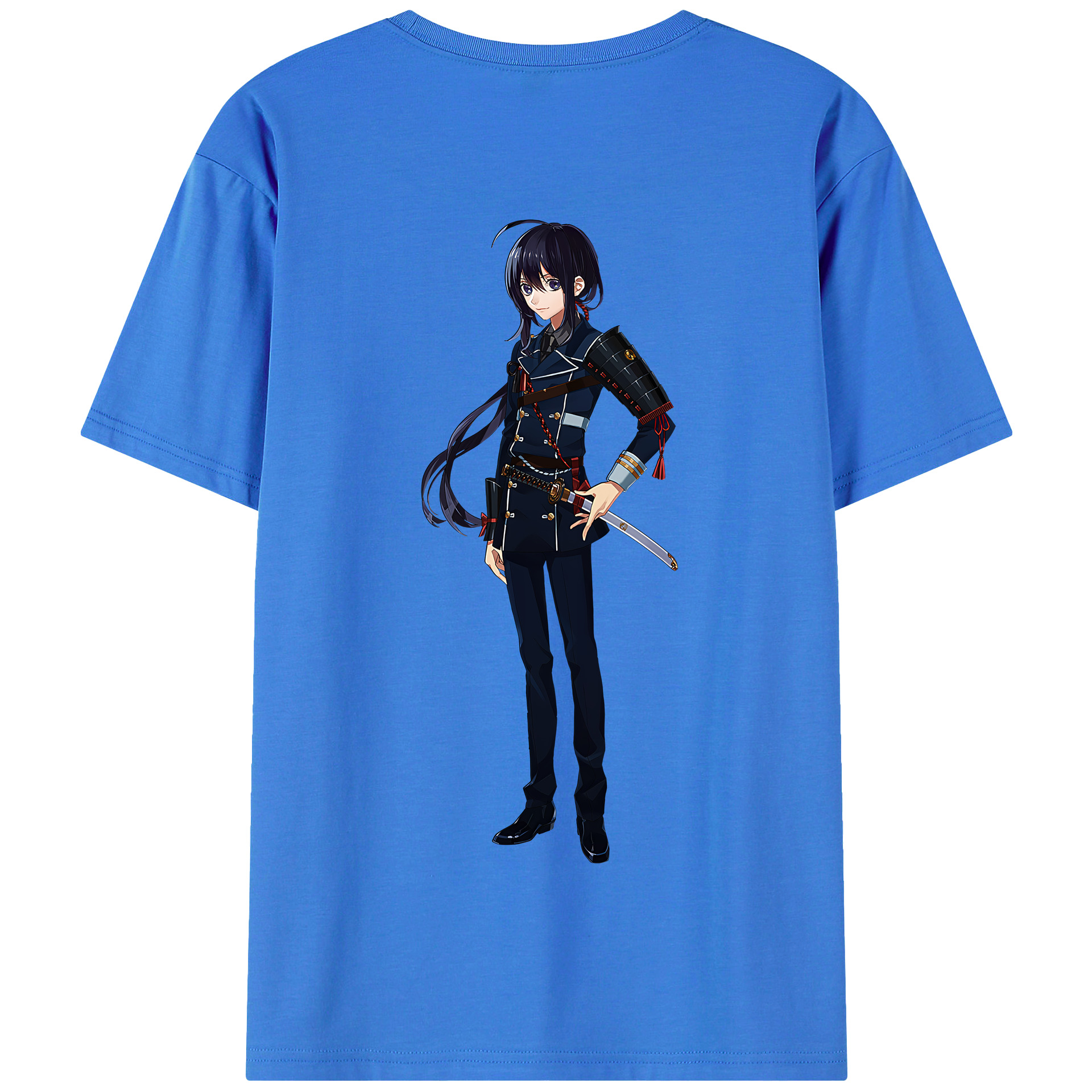 （画像用） 刀剣乱舞 Touken Ranbu 綿100％半袖Tシャツ（背面プリント）