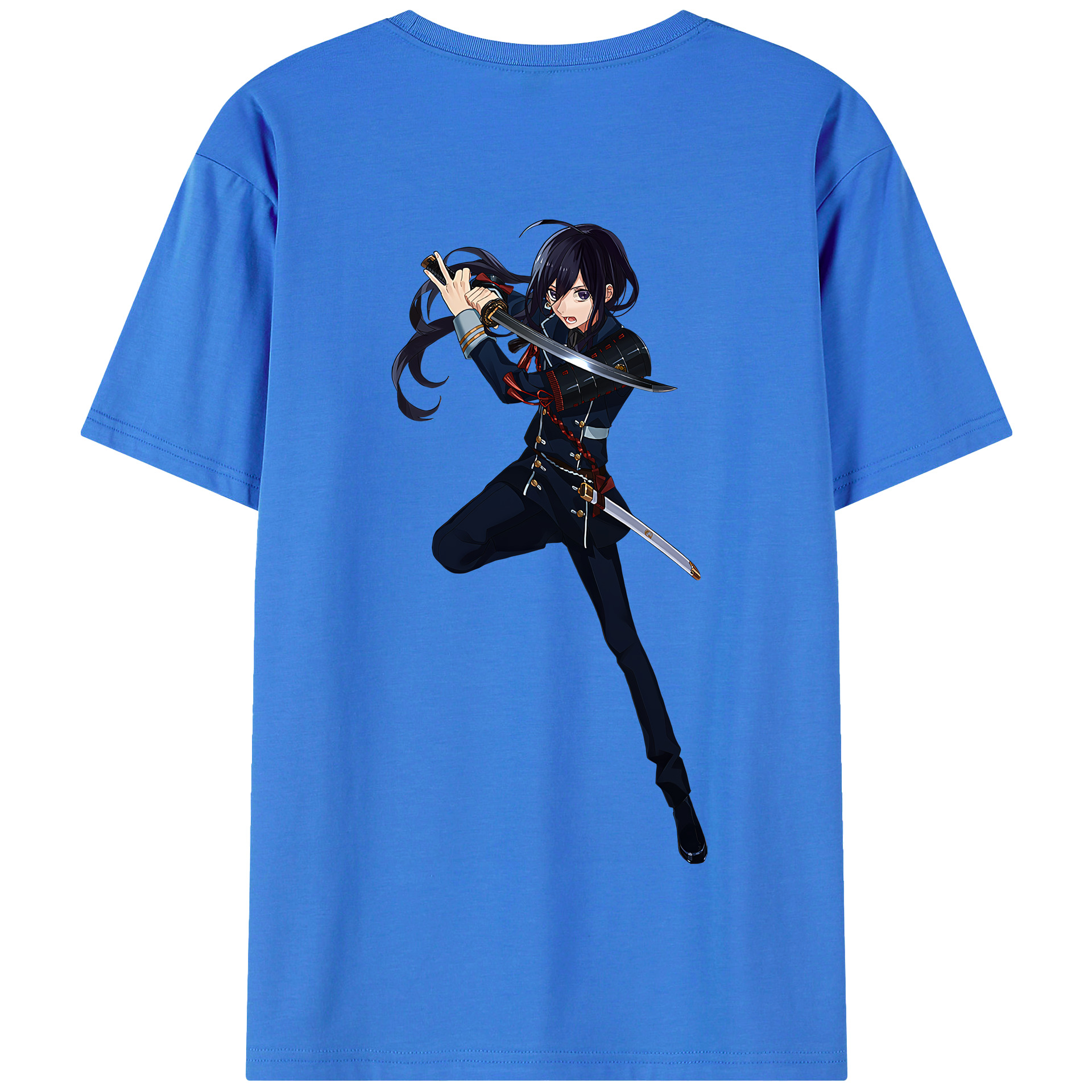 （画像用） 刀剣乱舞 Touken Ranbu 綿100％半袖Tシャツ（背面プリント）
