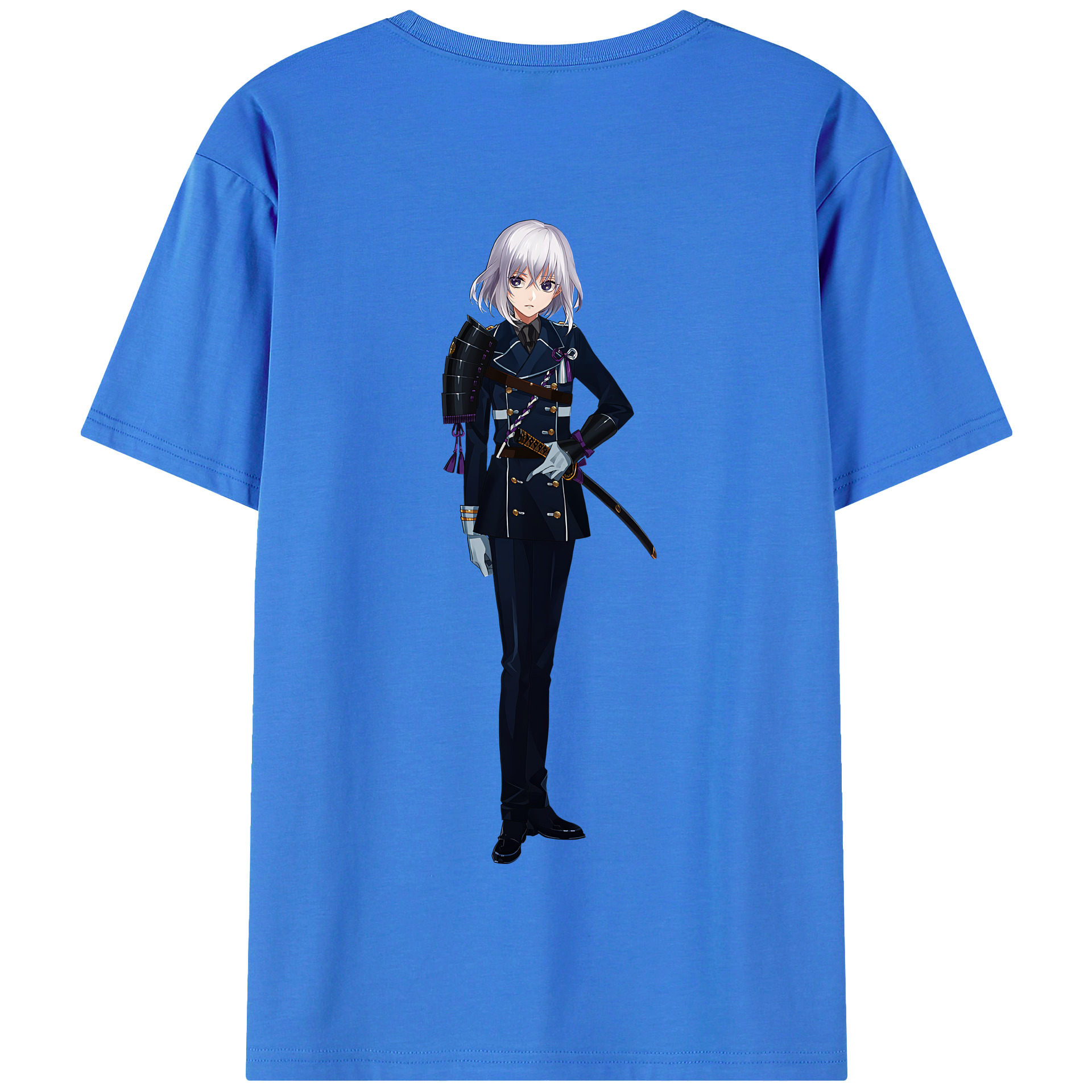 （画像用） 刀剣乱舞 Touken Ranbu 綿100％半袖Tシャツ（背面プリント）