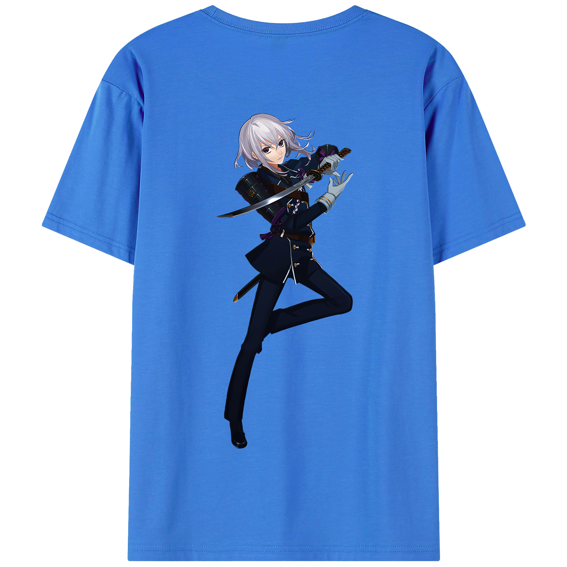 （画像用） 刀剣乱舞 Touken Ranbu 綿100％半袖Tシャツ（背面プリント）