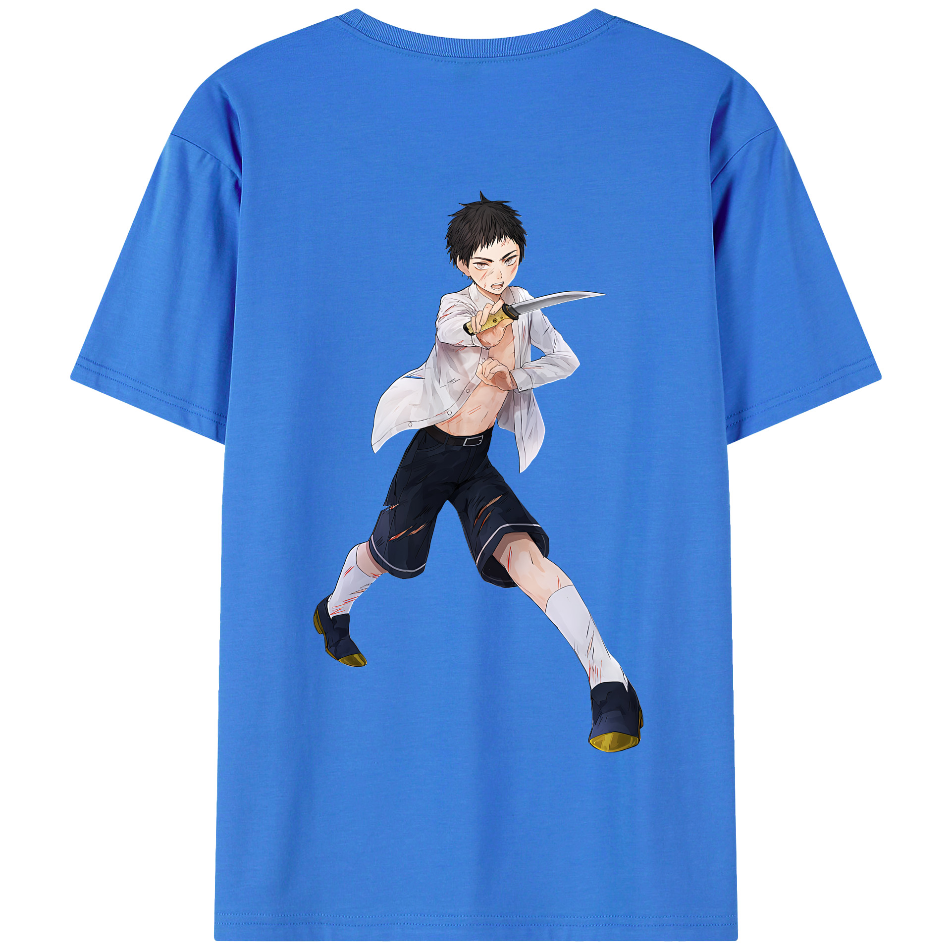（画像用） 刀剣乱舞 Touken Ranbu 綿100％半袖Tシャツ（背面プリント）