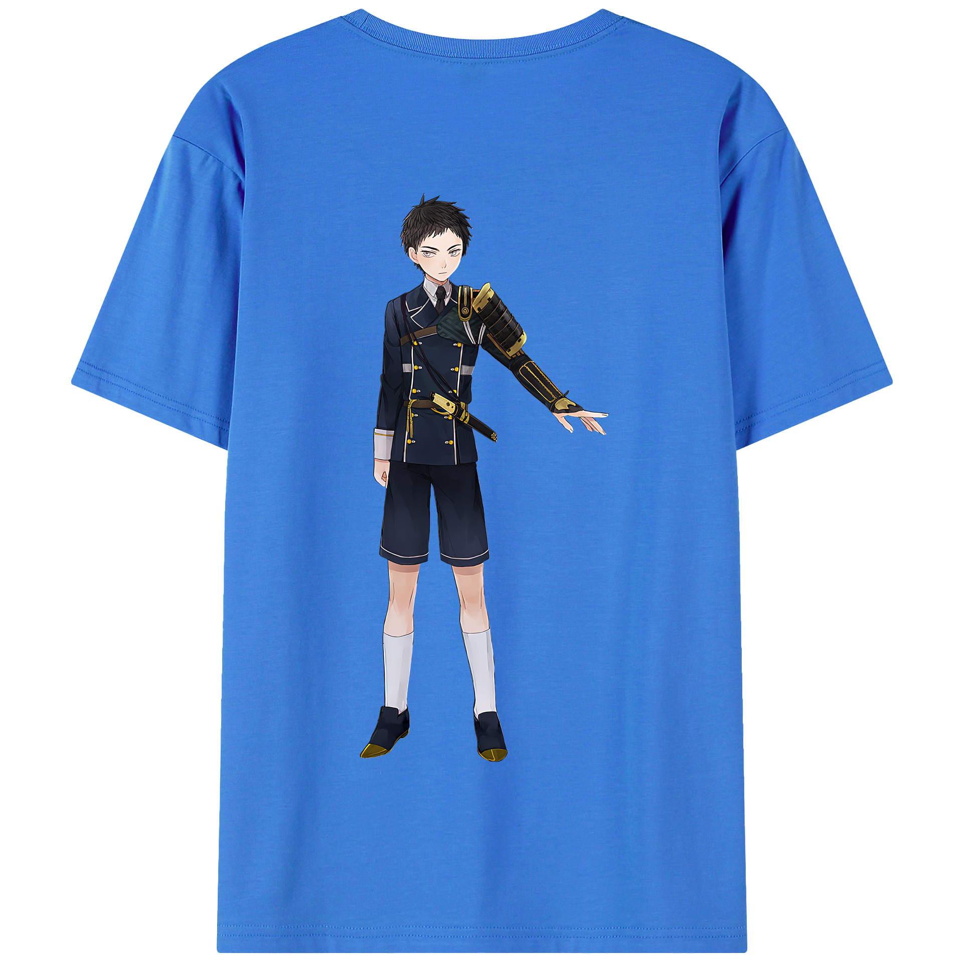 （画像用） 刀剣乱舞 Touken Ranbu 綿100％半袖Tシャツ（背面プリント）