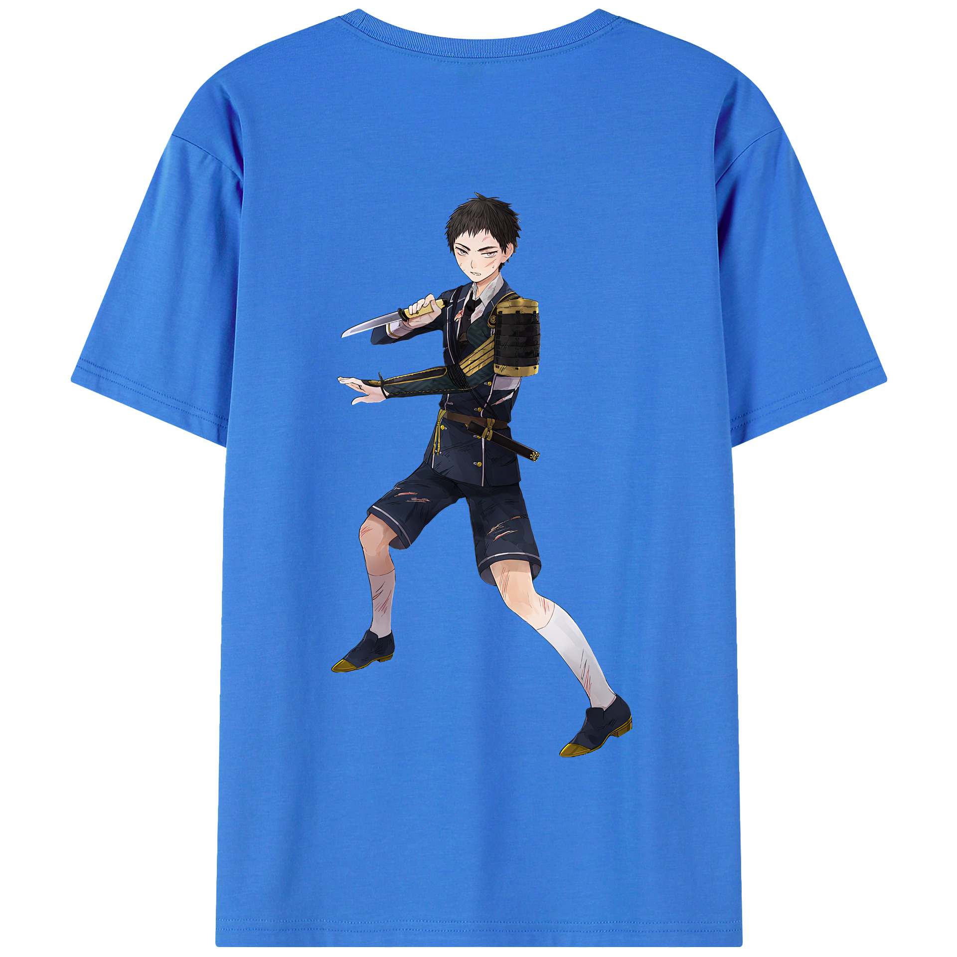 （画像用） 刀剣乱舞 Touken Ranbu 綿100％半袖Tシャツ（背面プリント）