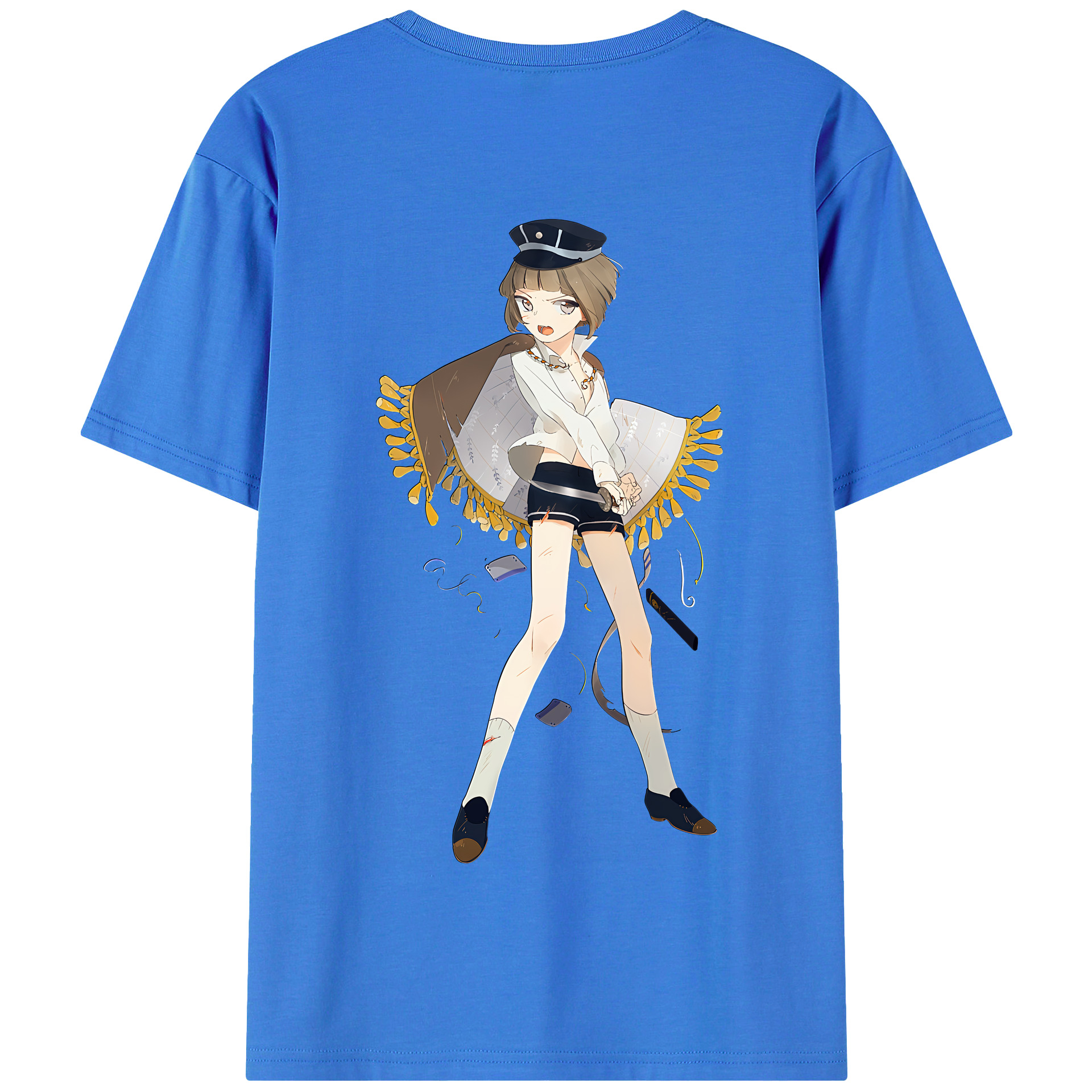 （画像用） 刀剣乱舞 Touken Ranbu 綿100％半袖Tシャツ（背面プリント）
