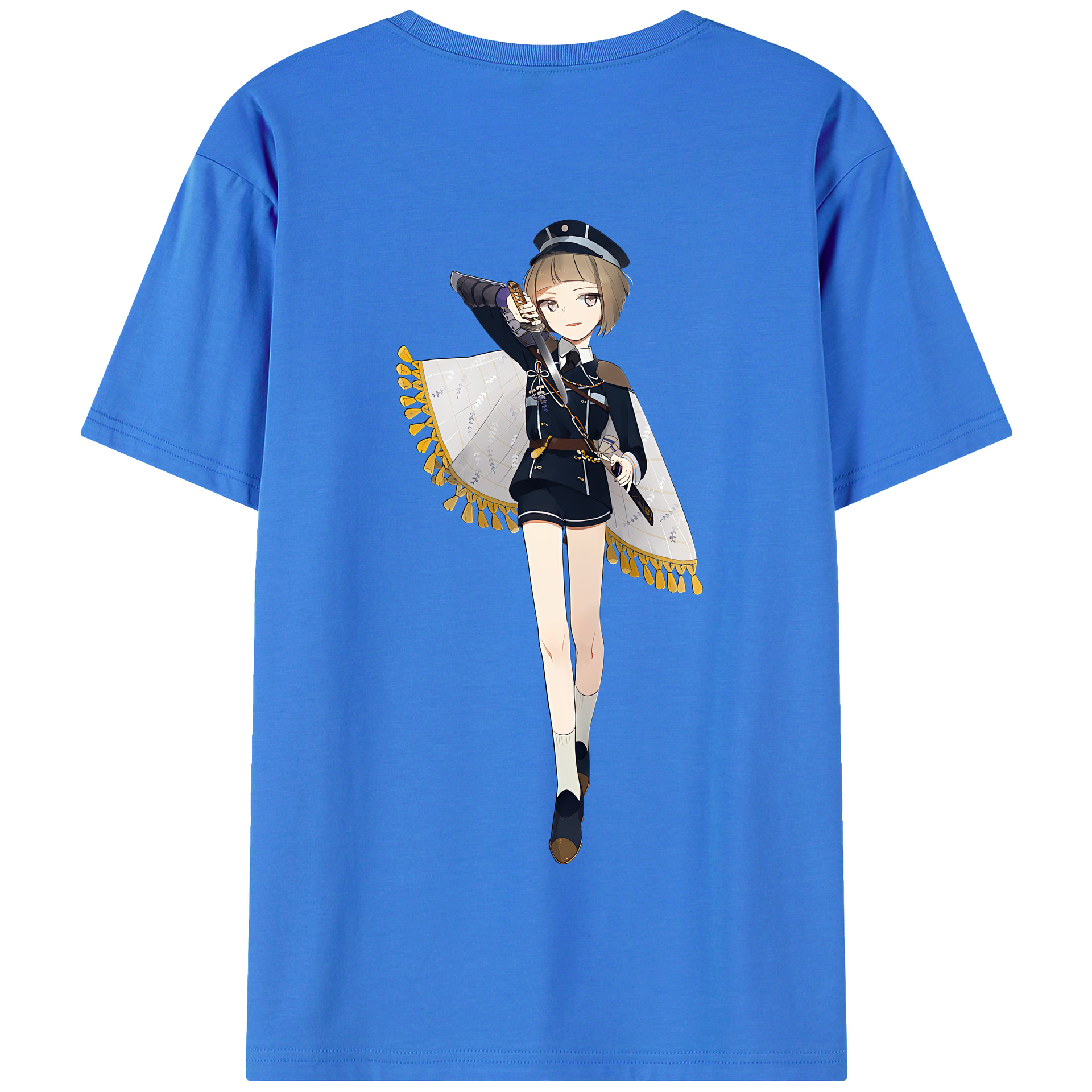 （画像用） 刀剣乱舞 Touken Ranbu 綿100％半袖Tシャツ（背面プリント）