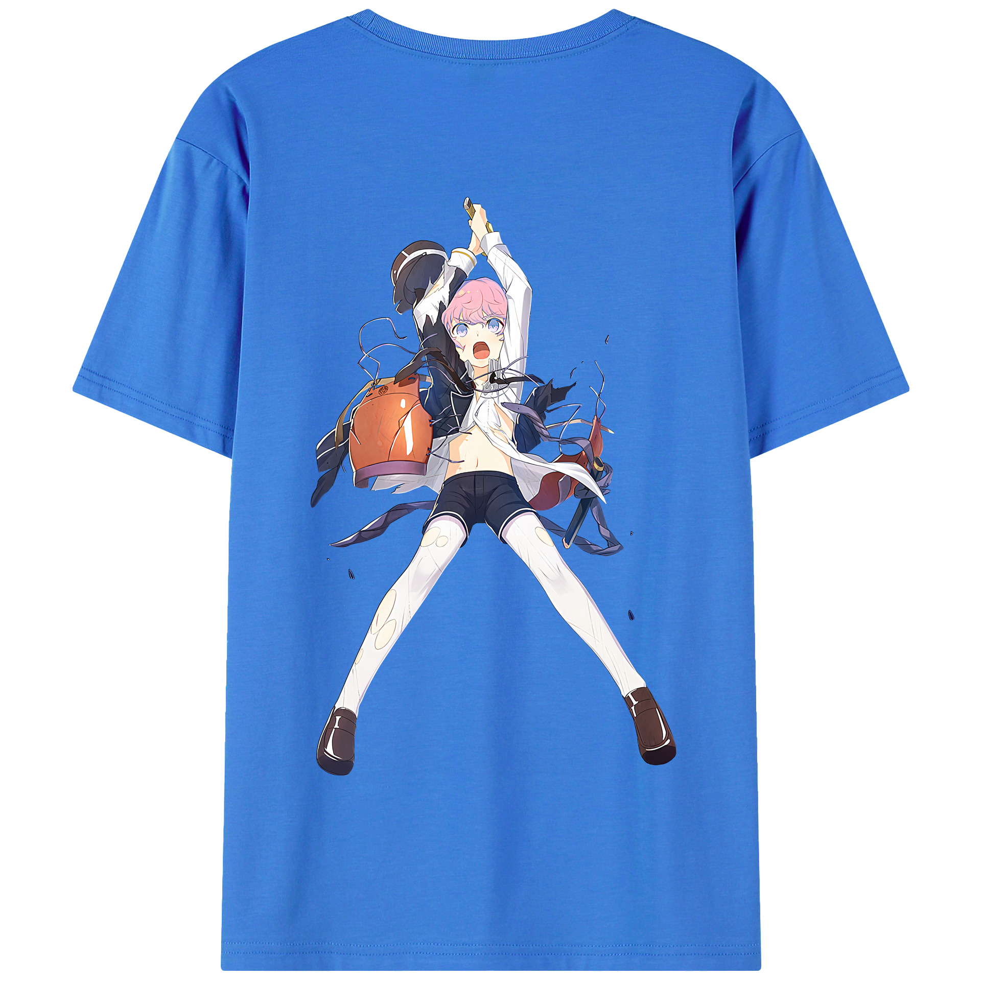（画像用） 刀剣乱舞 Touken Ranbu 綿100％半袖Tシャツ（背面プリント）