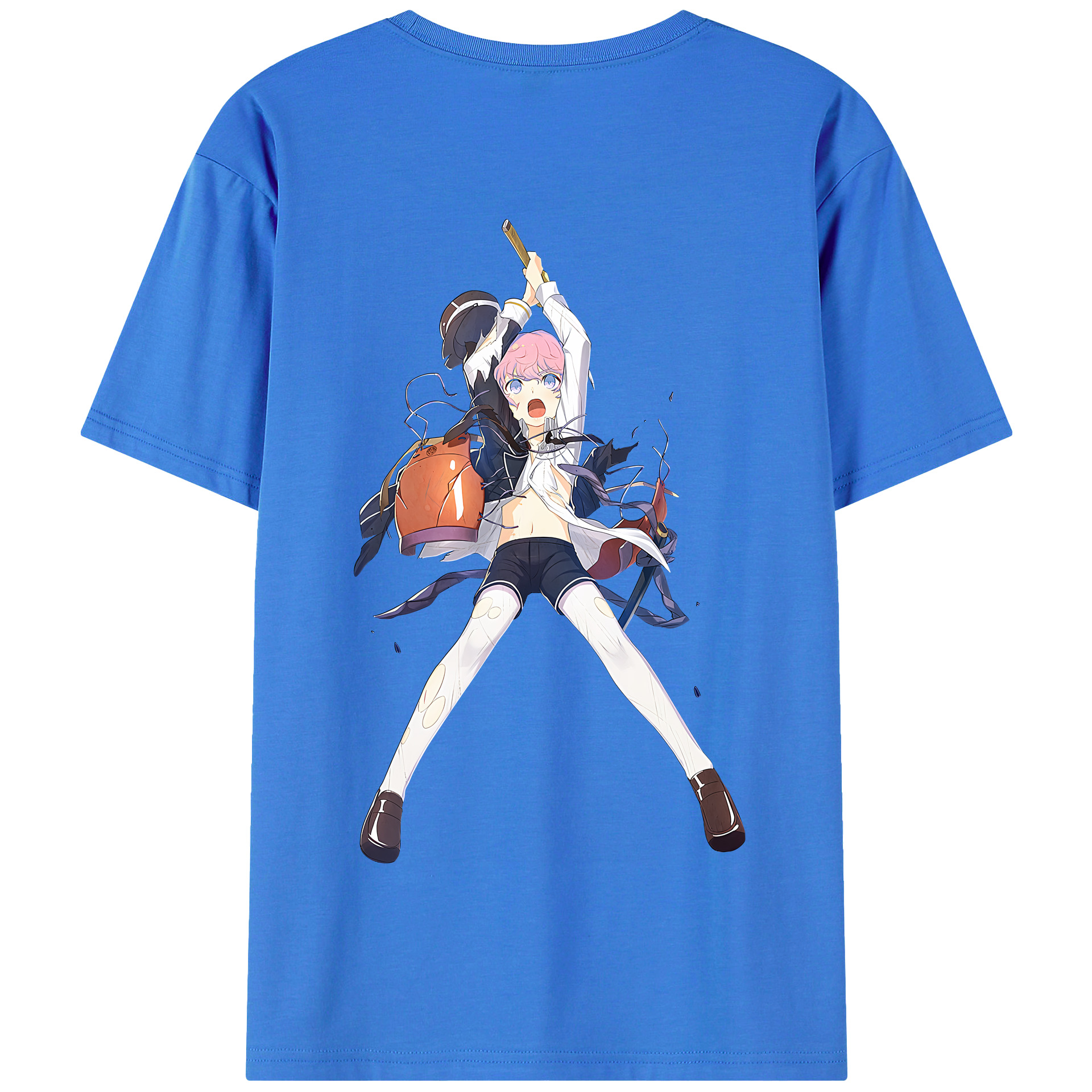 （画像用） 刀剣乱舞 Touken Ranbu 綿100％半袖Tシャツ（背面プリント）