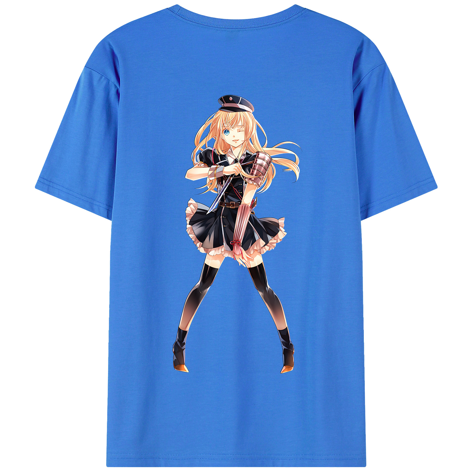 （画像用） 刀剣乱舞 Touken Ranbu 綿100％半袖Tシャツ（背面プリント）