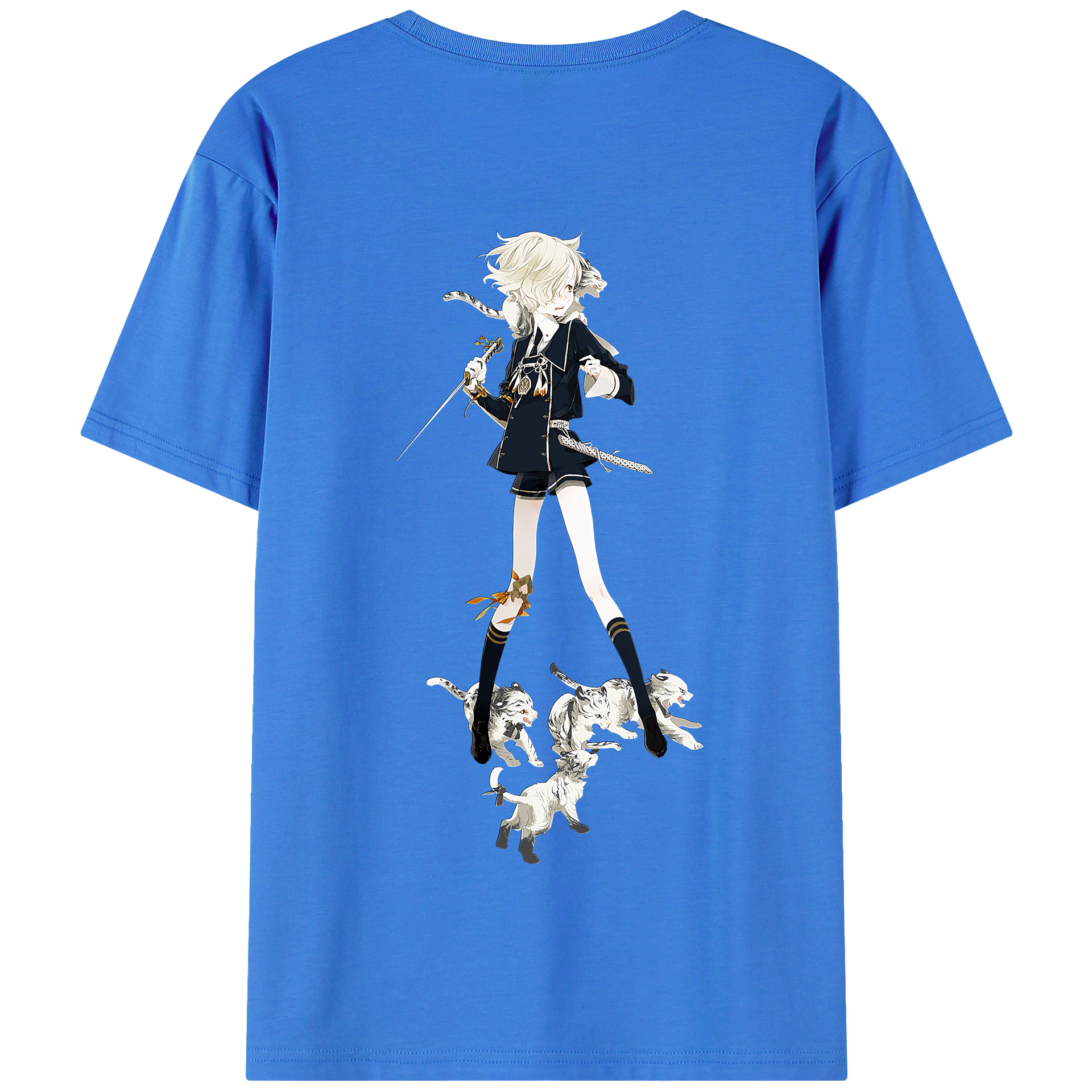 （画像用） 刀剣乱舞 Touken Ranbu 綿100％半袖Tシャツ（背面プリント）
