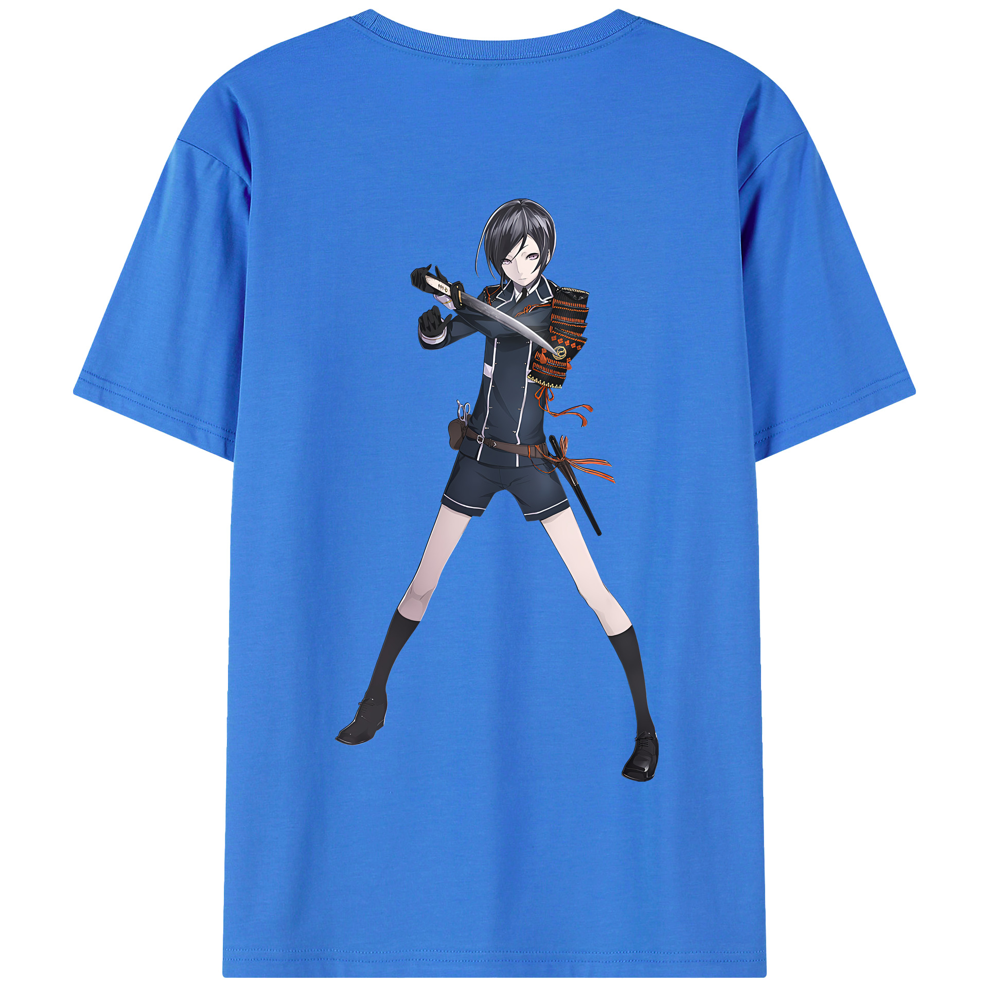 （画像用） 刀剣乱舞 Touken Ranbu 綿100％半袖Tシャツ（背面プリント）