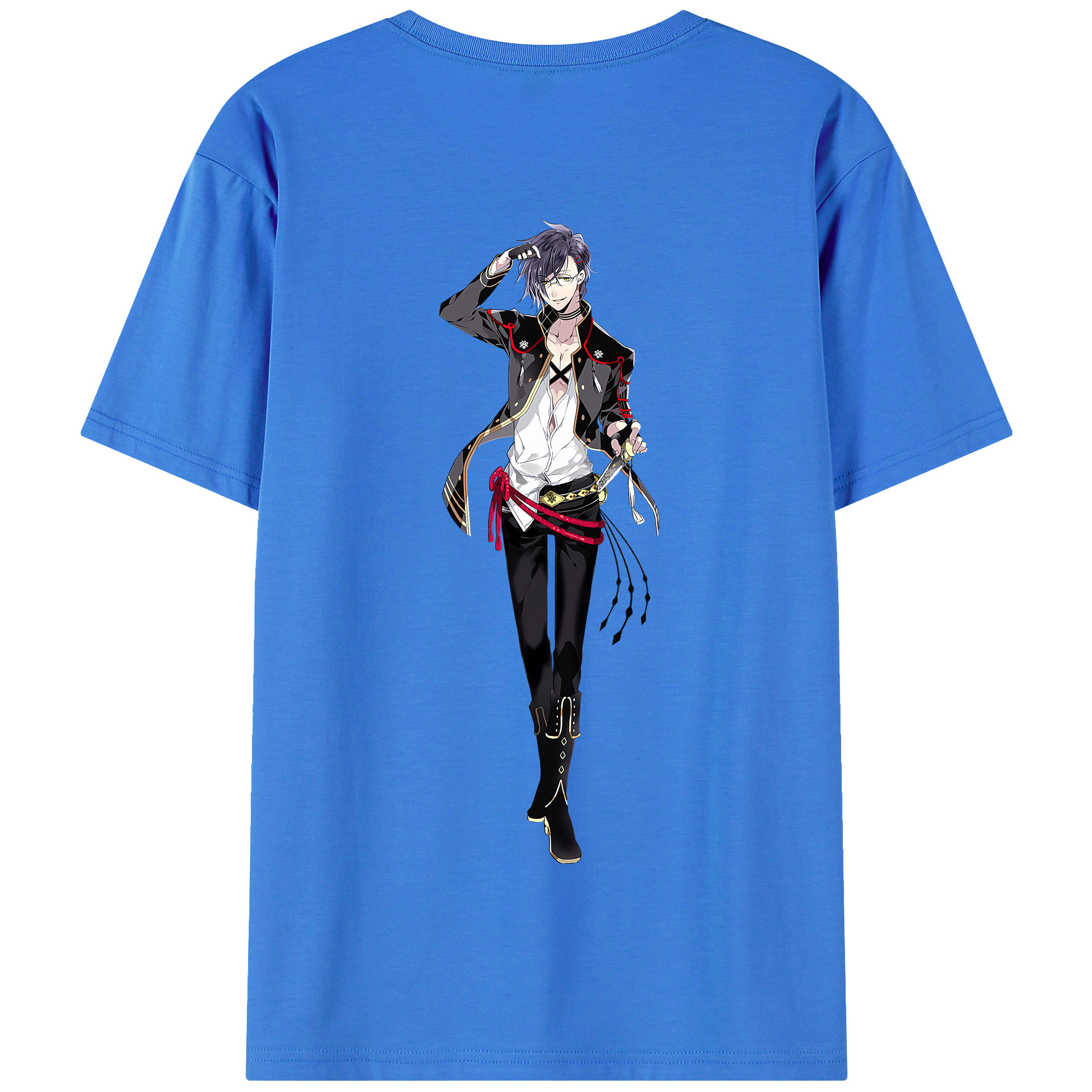 （画像用） 刀剣乱舞 Touken Ranbu 綿100％半袖Tシャツ（背面プリント）