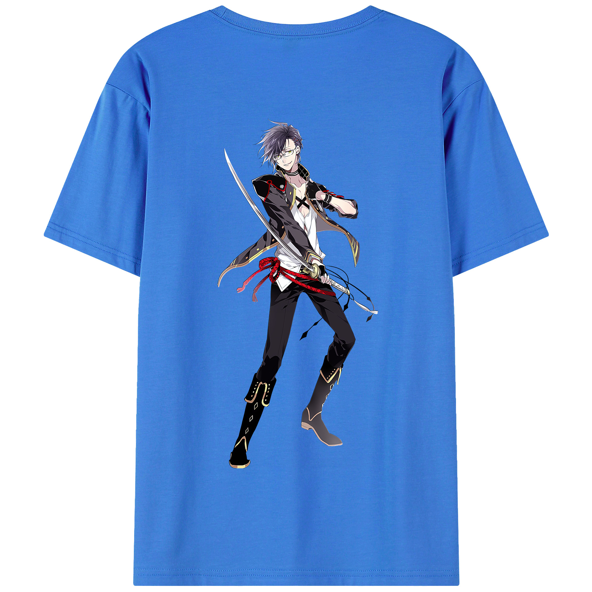 （画像用） 刀剣乱舞 Touken Ranbu 綿100％半袖Tシャツ（背面プリント）