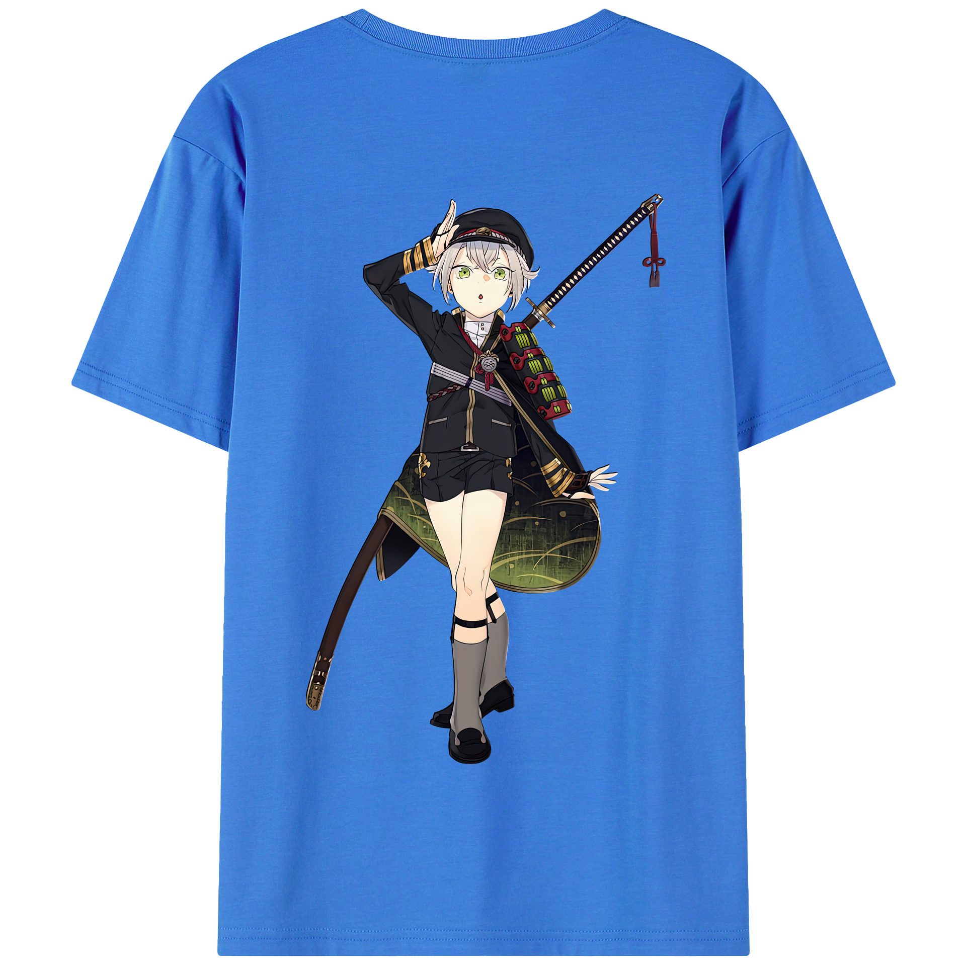 （画像用） 刀剣乱舞 Touken Ranbu 綿100％半袖Tシャツ（背面プリント）
