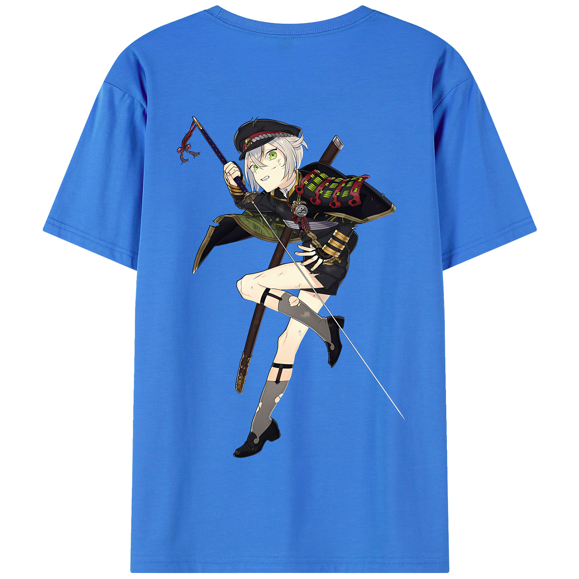 （画像用） 刀剣乱舞 Touken Ranbu 綿100％半袖Tシャツ（背面プリント）