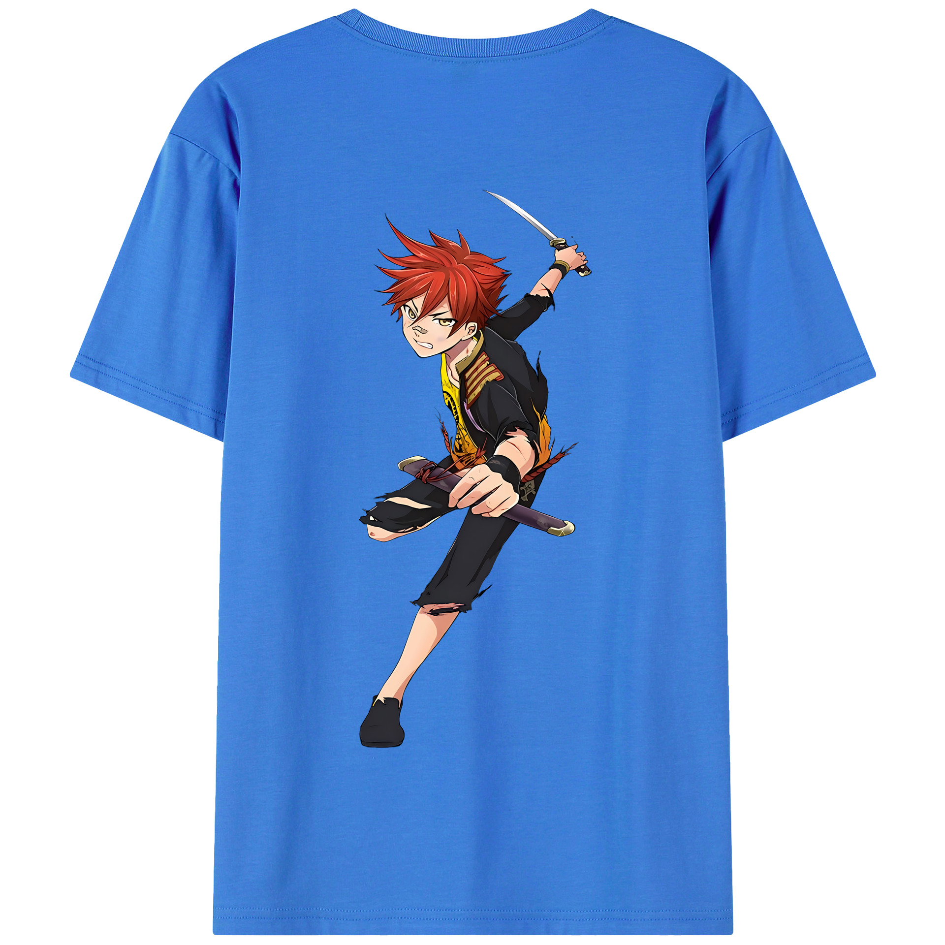 （画像用） 刀剣乱舞 Touken Ranbu 綿100％半袖Tシャツ（背面プリント）