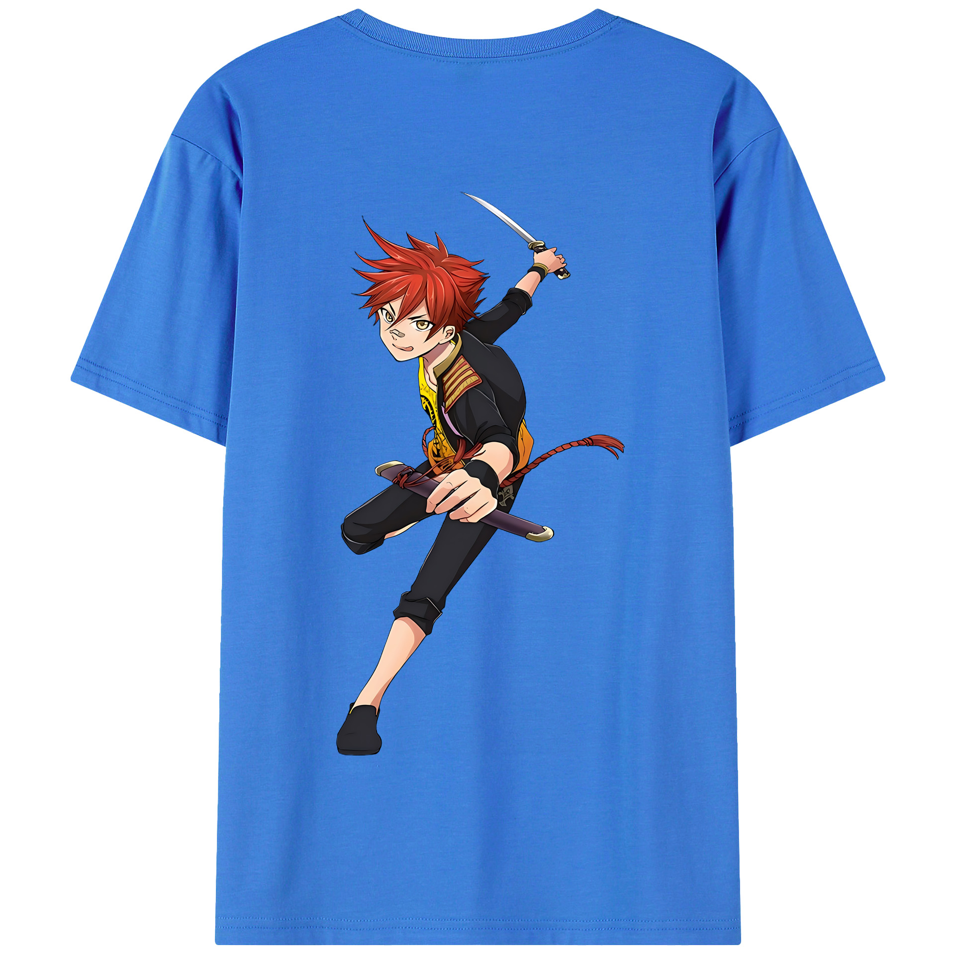 （画像用） 刀剣乱舞 Touken Ranbu 綿100％半袖Tシャツ（背面プリント）