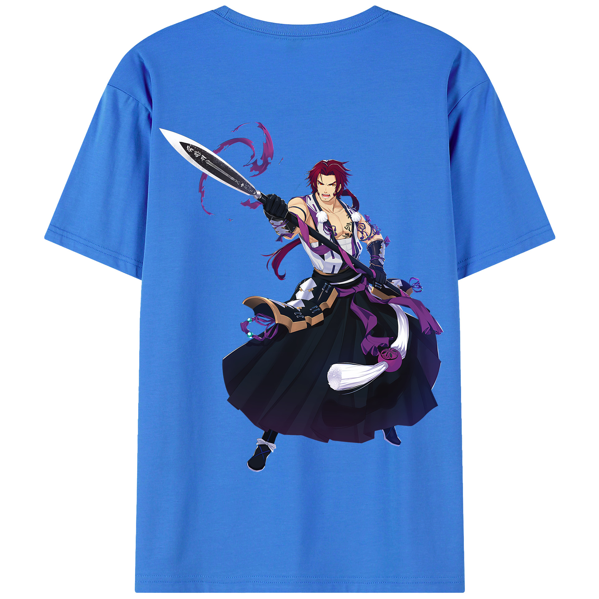 （画像用） 刀剣乱舞 Touken Ranbu 綿100％半袖Tシャツ（背面プリント）