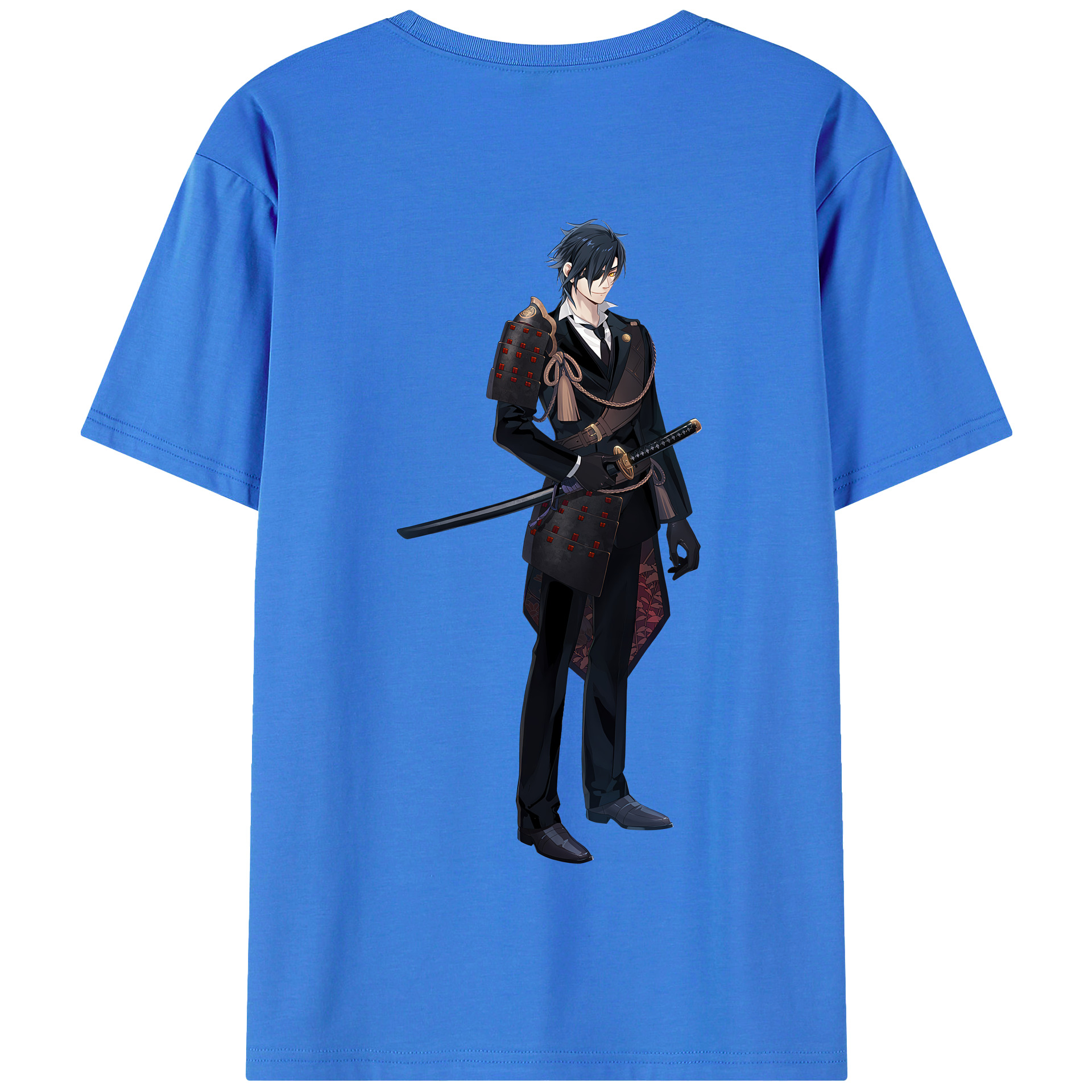 （画像用） 刀剣乱舞 Touken Ranbu 綿100％半袖Tシャツ（背面プリント）