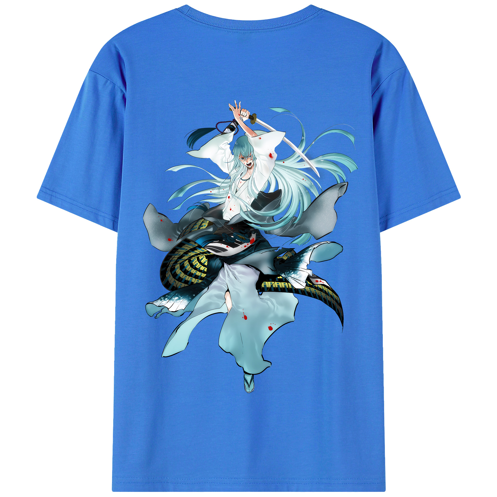 （画像用） 刀剣乱舞 Touken Ranbu 綿100％半袖Tシャツ（背面プリント）