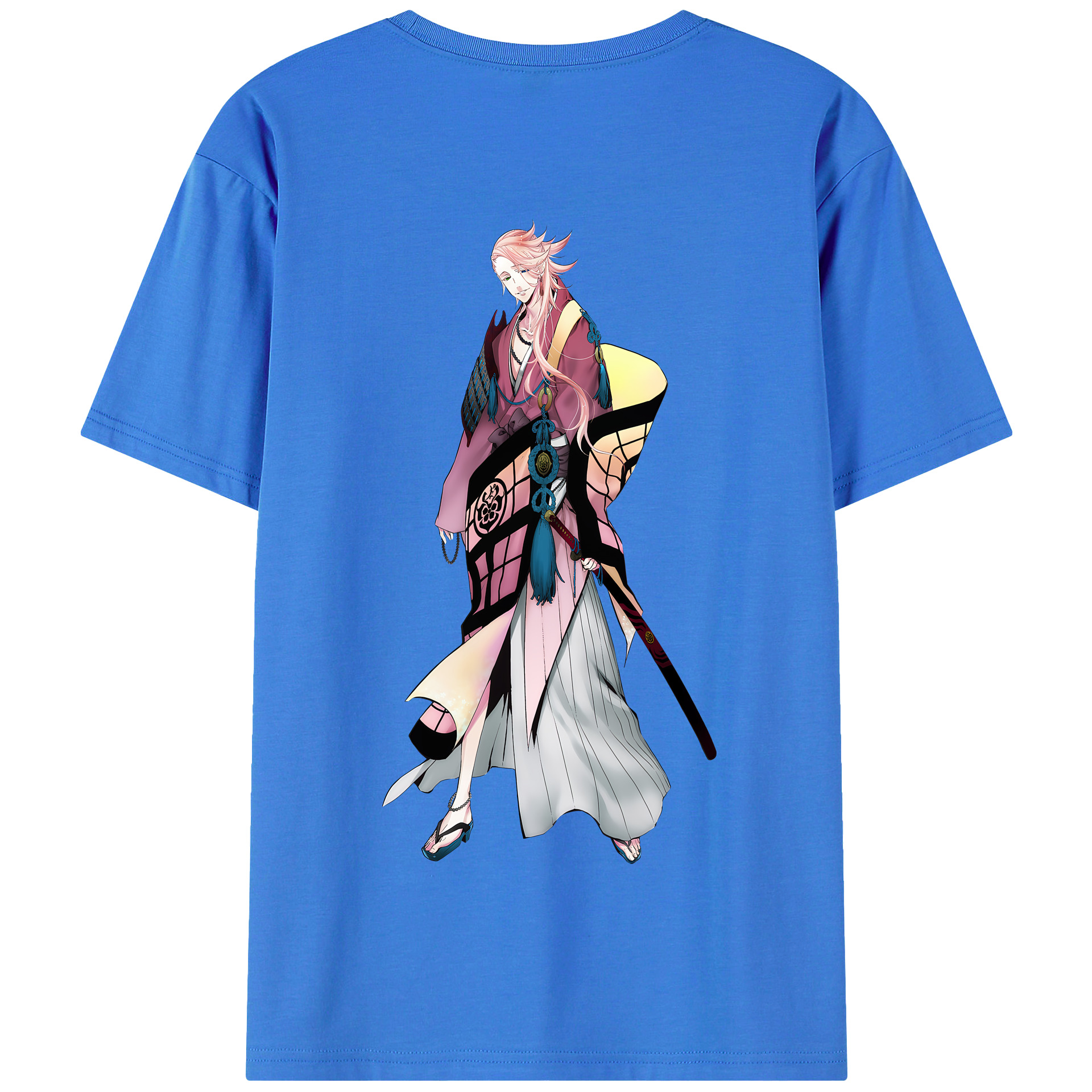 （画像用） 刀剣乱舞 Touken Ranbu 綿100％半袖Tシャツ（背面プリント）