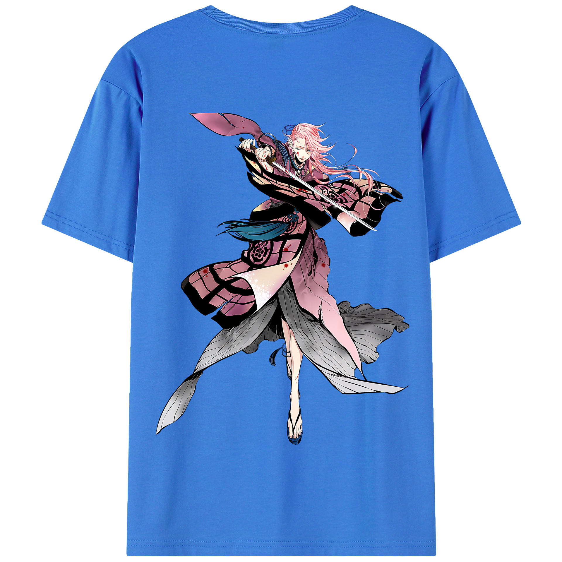 （画像用） 刀剣乱舞 Touken Ranbu 綿100％半袖Tシャツ（背面プリント）