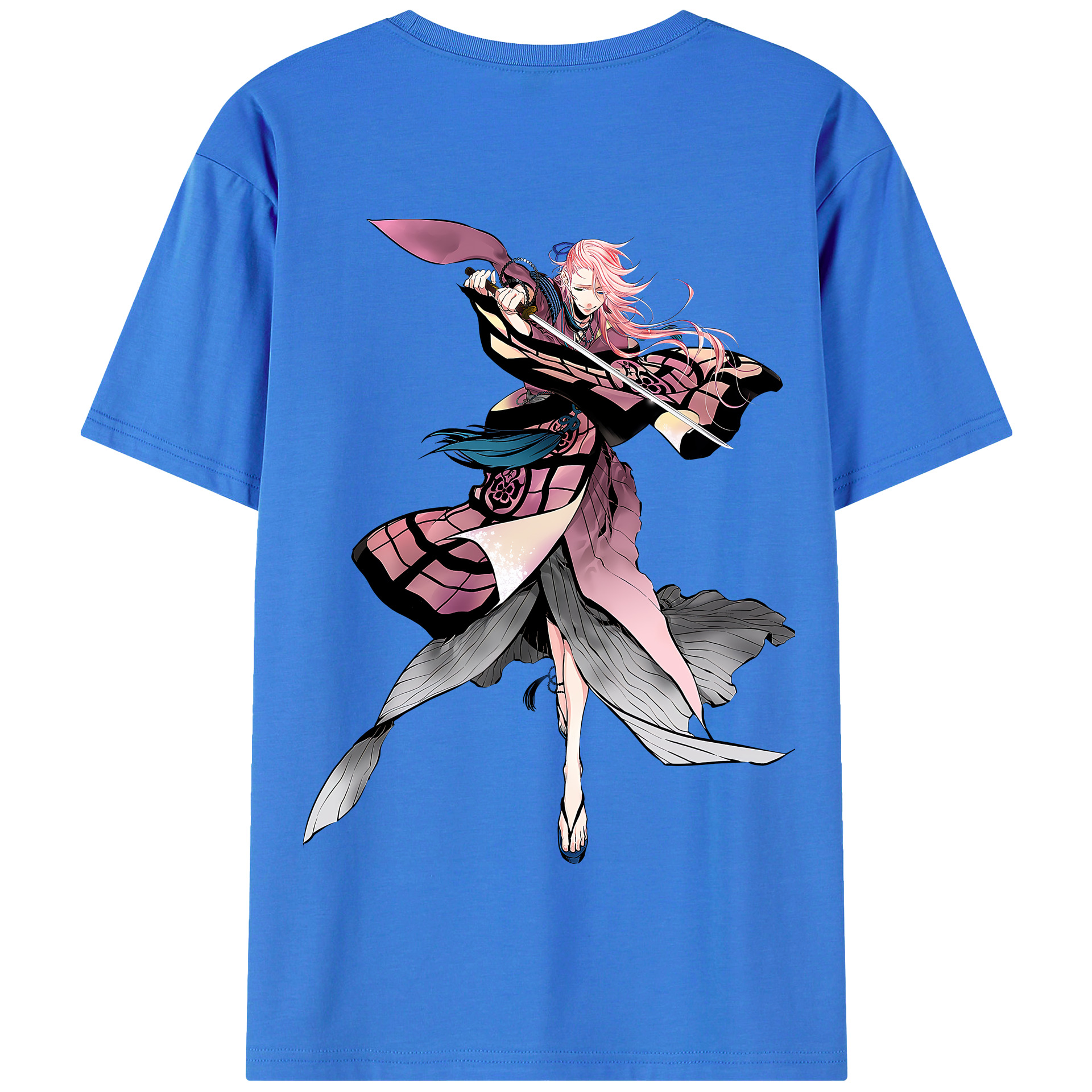 （画像用） 刀剣乱舞 Touken Ranbu 綿100％半袖Tシャツ（背面プリント）