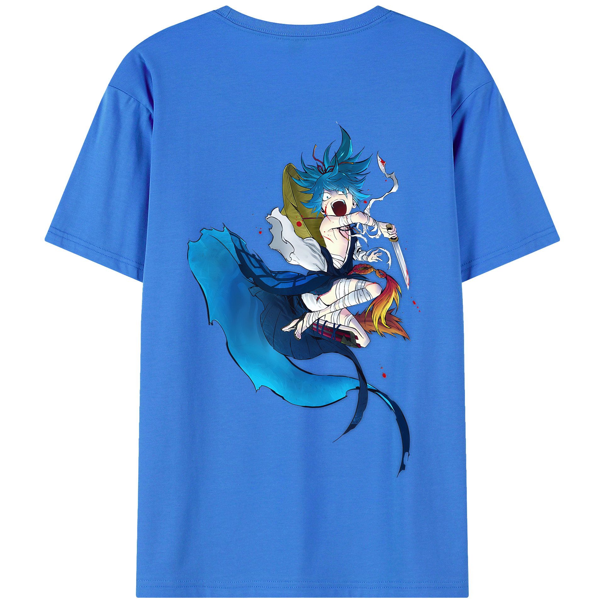（画像用） 刀剣乱舞 Touken Ranbu 綿100％半袖Tシャツ（背面プリント）