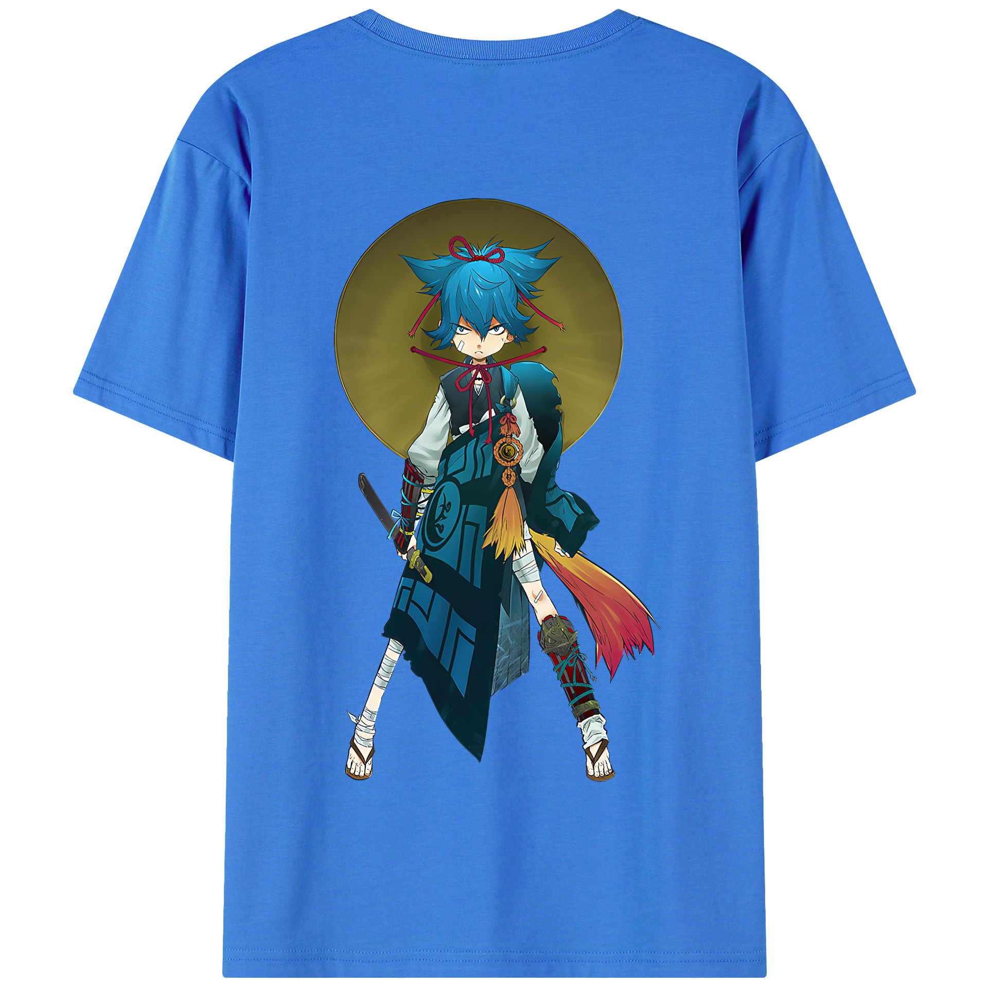 （画像用） 刀剣乱舞 Touken Ranbu 綿100％半袖Tシャツ（背面プリント）