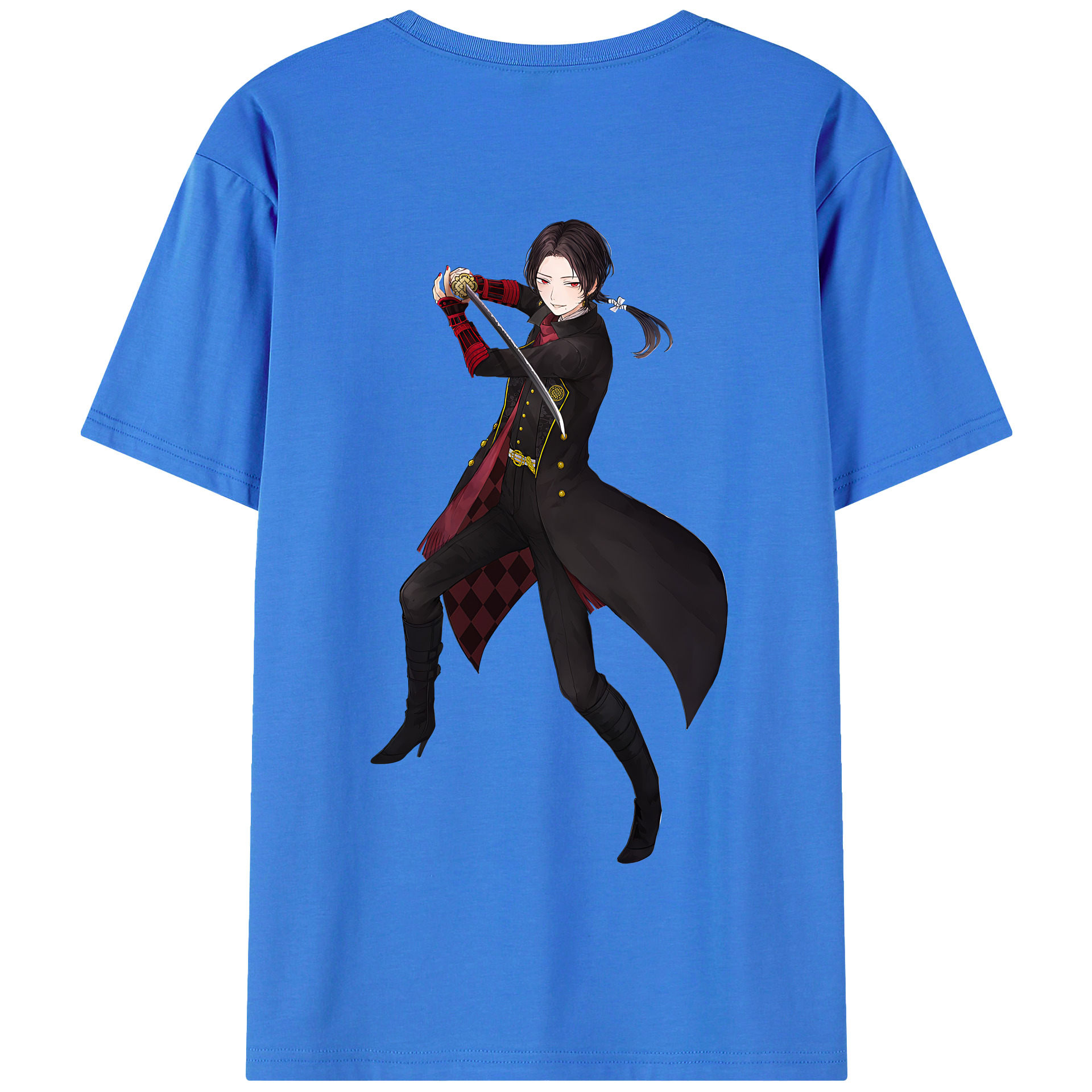 （画像用） 刀剣乱舞 Touken Ranbu 綿100％半袖Tシャツ（背面プリント）