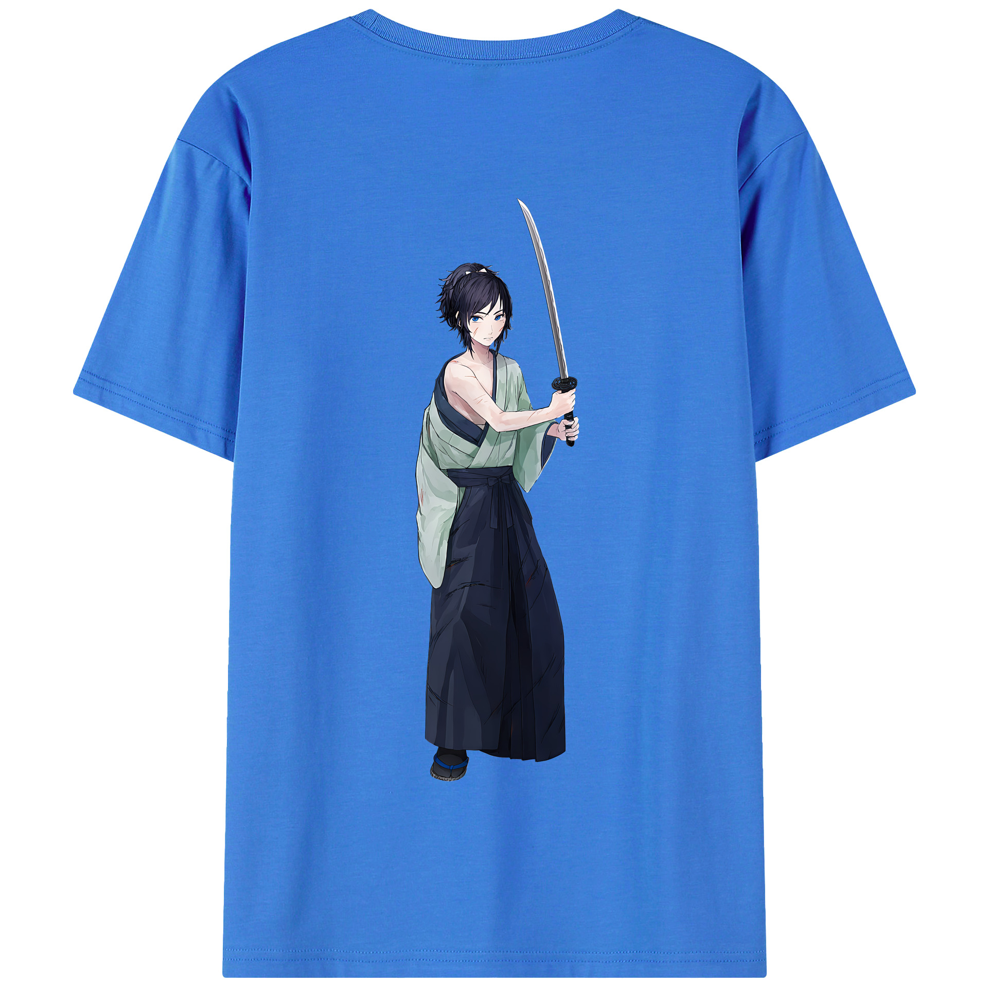 （画像用） 刀剣乱舞 Touken Ranbu 綿100％半袖Tシャツ（背面プリント）