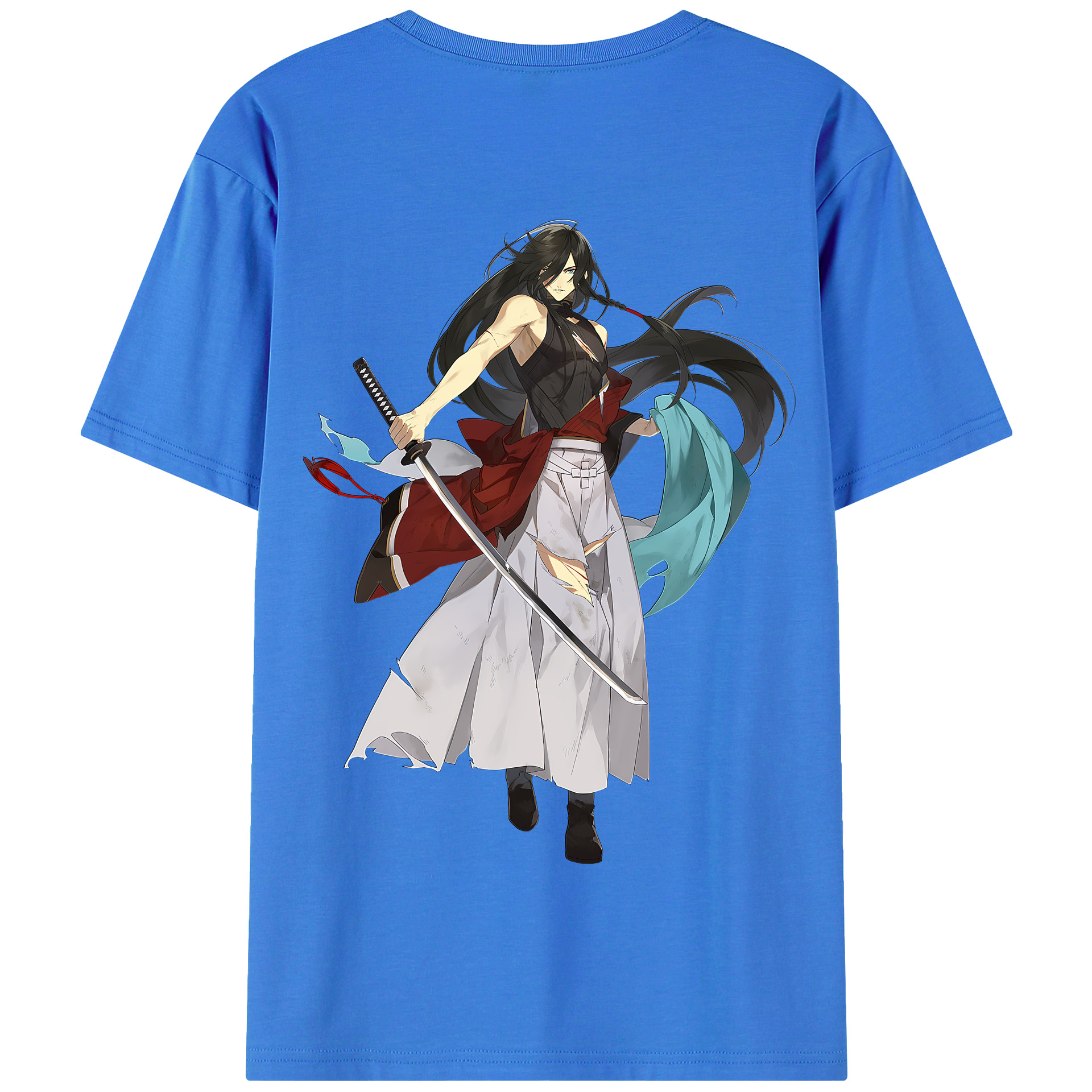 （画像用） 刀剣乱舞 Touken Ranbu 綿100％半袖Tシャツ（背面プリント）