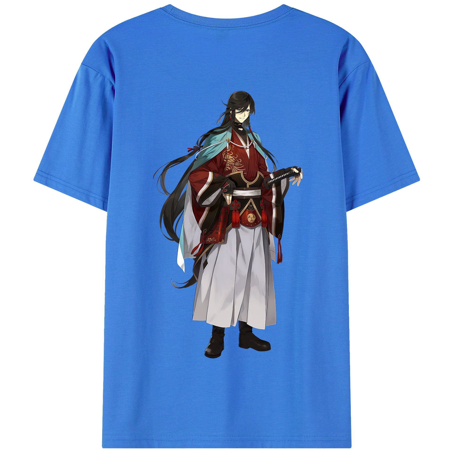 （画像用） 刀剣乱舞 Touken Ranbu 綿100％半袖Tシャツ（背面プリント）