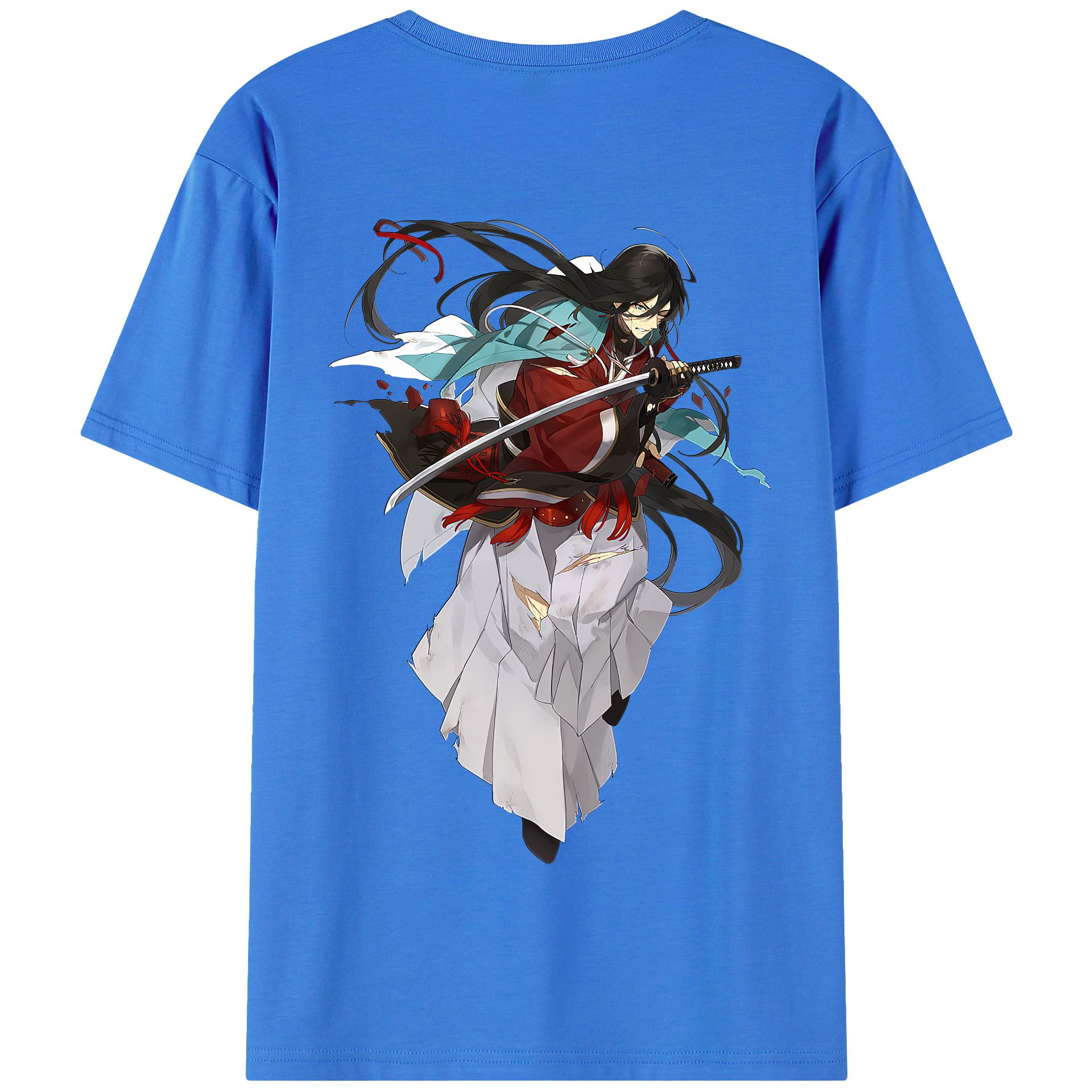 （画像用） 刀剣乱舞 Touken Ranbu 綿100％半袖Tシャツ（背面プリント）