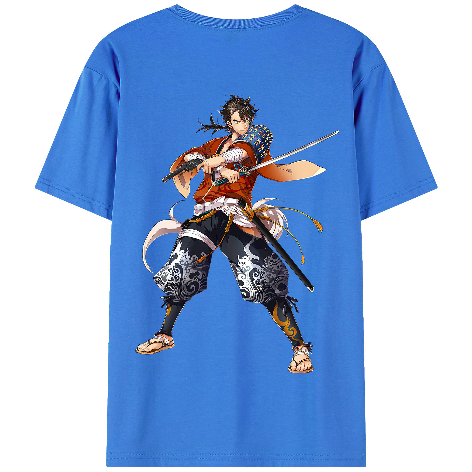 （画像用） 刀剣乱舞 Touken Ranbu 綿100％半袖Tシャツ（背面プリント）
