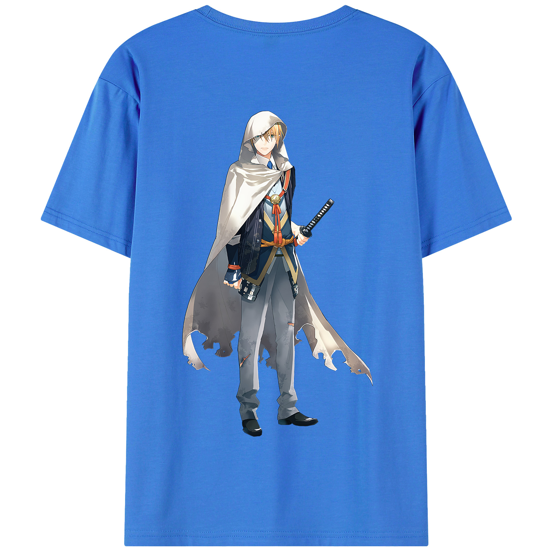 （画像用） 刀剣乱舞 Touken Ranbu 綿100％半袖Tシャツ（背面プリント）