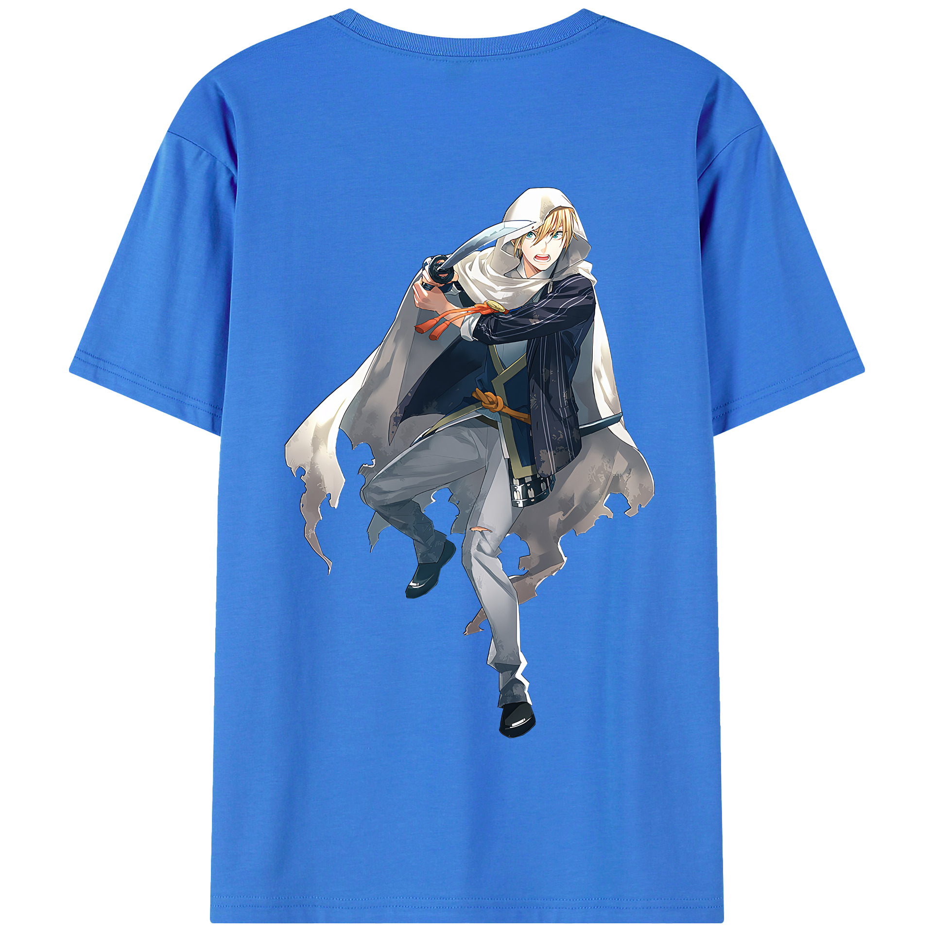 （画像用） 刀剣乱舞 Touken Ranbu 綿100％半袖Tシャツ（背面プリント）