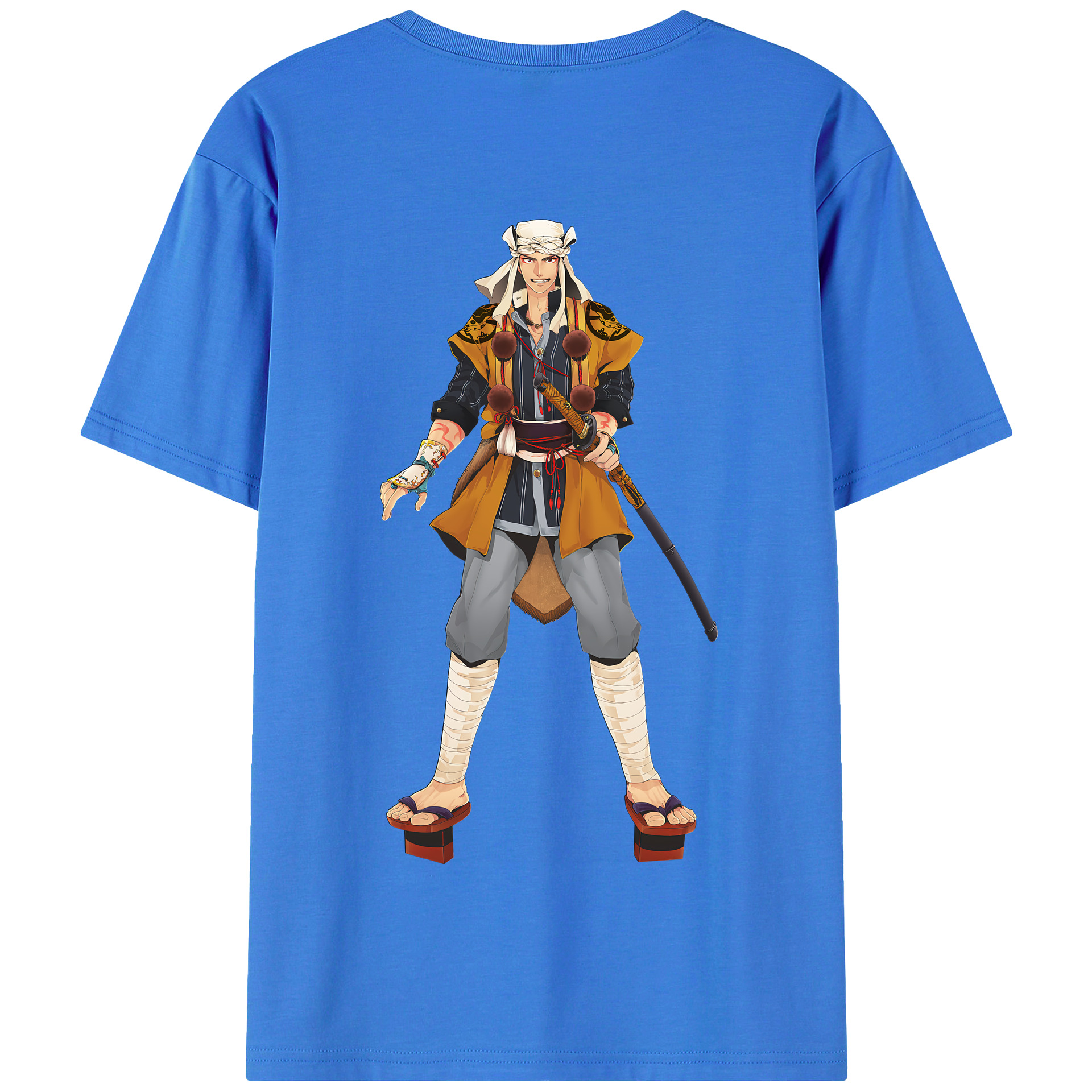 （画像用） 刀剣乱舞 Touken Ranbu 綿100％半袖Tシャツ（背面プリント）