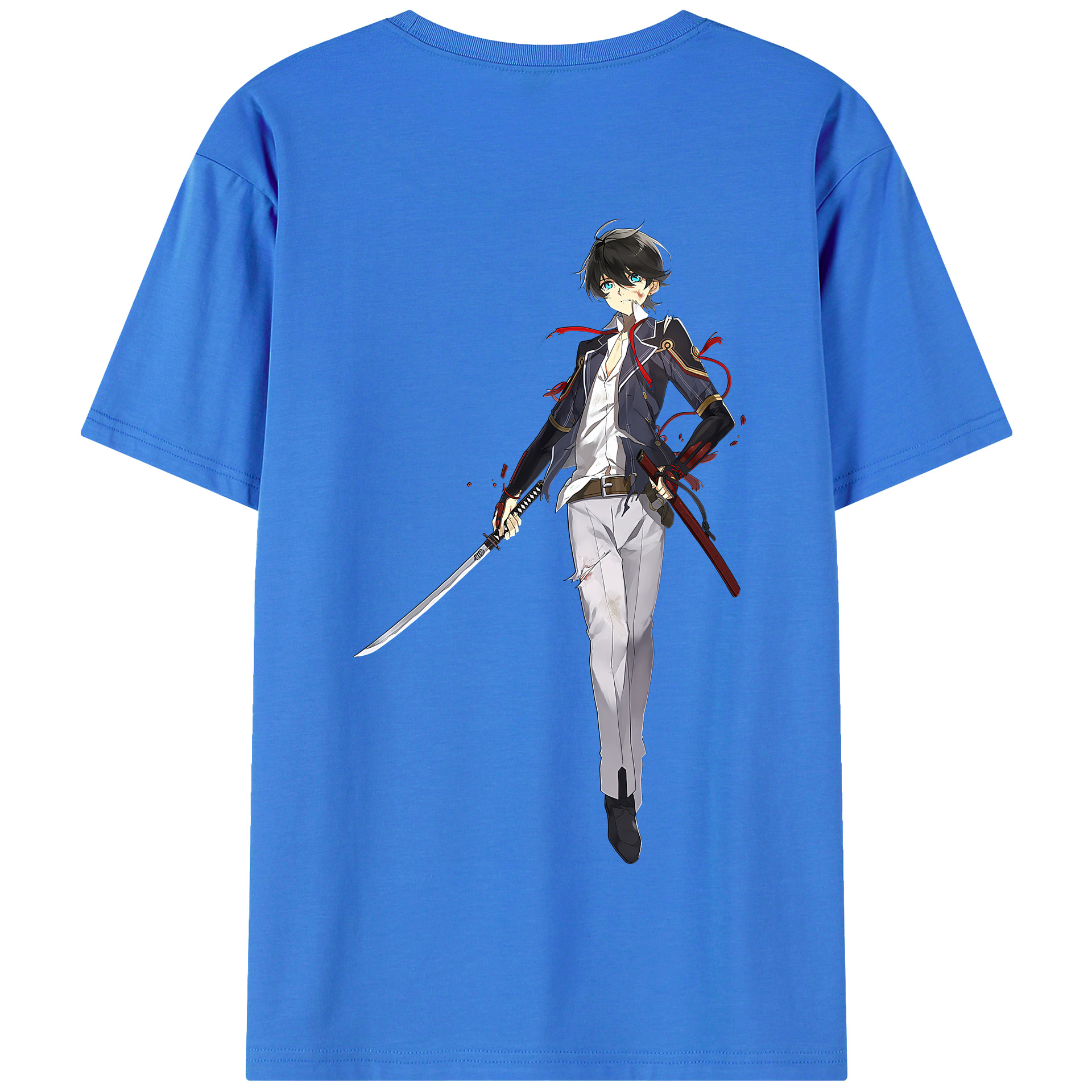 （画像用） 刀剣乱舞 Touken Ranbu 綿100％半袖Tシャツ（背面プリント）